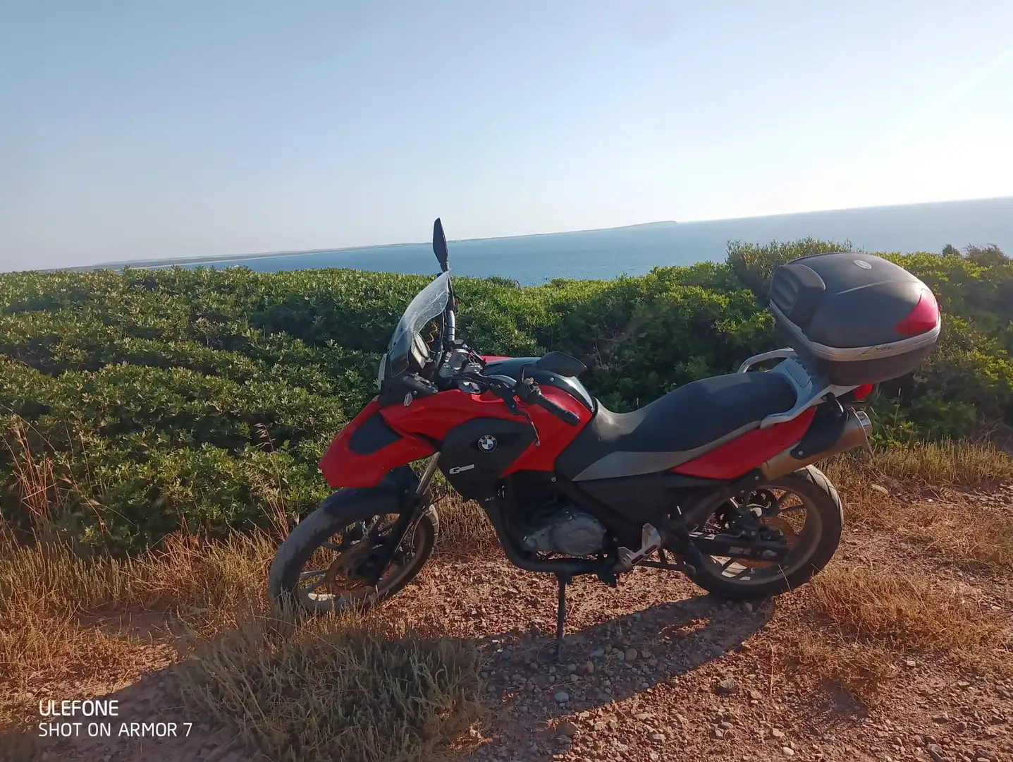 BMW G 650 GS ABS Červená - 2