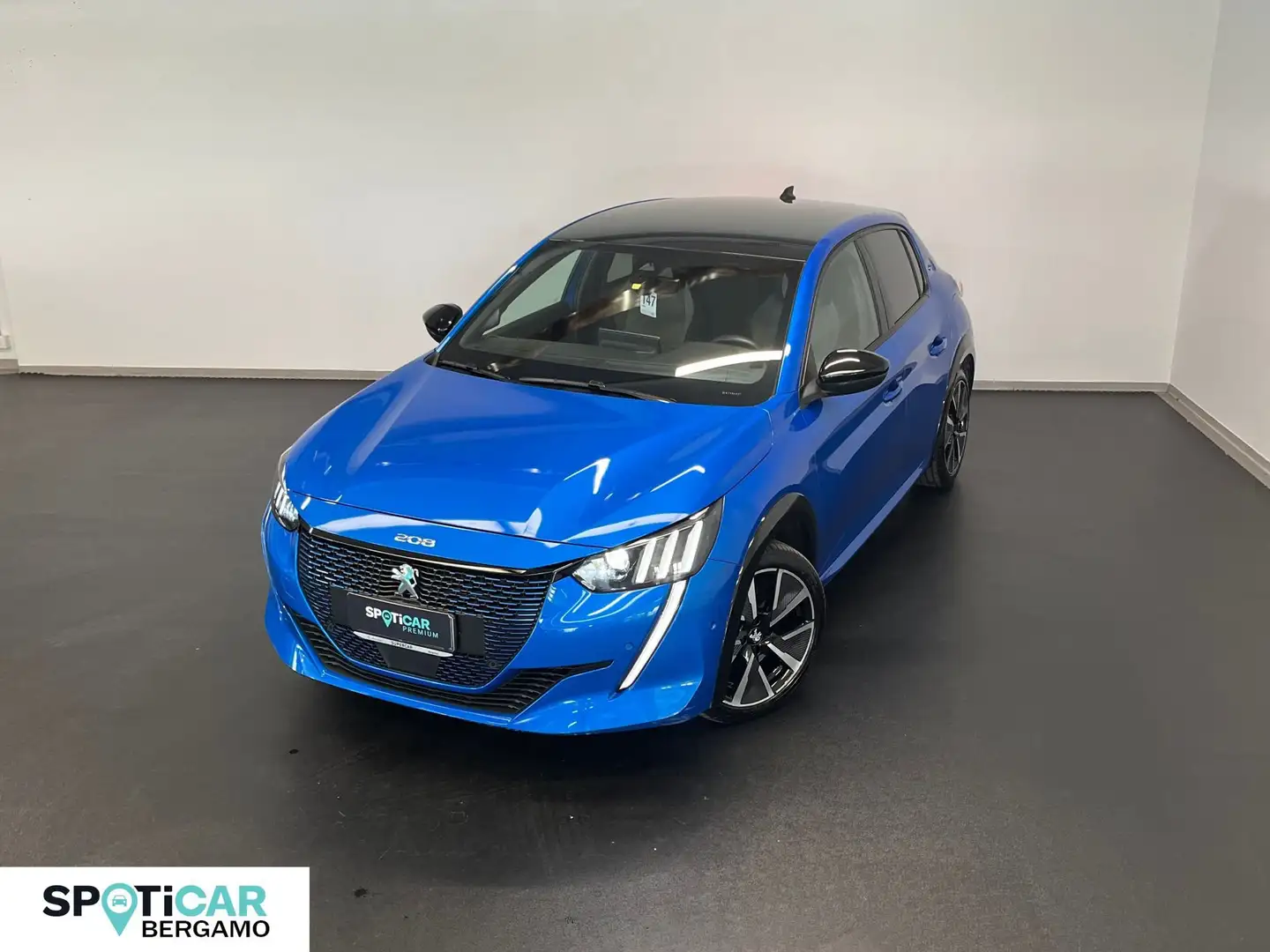 Peugeot 208 e- 100kW 5 porte GT Blu/Azzurro - 2