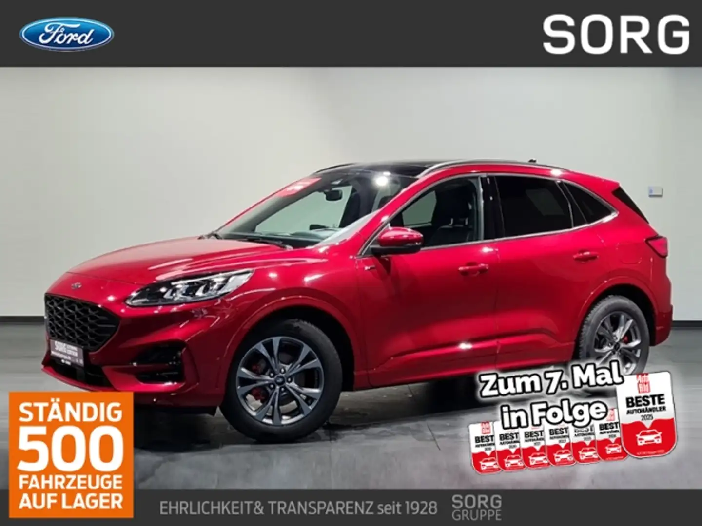 Ford Kuga 1.5 EcoBoost ST-Line X*PANO-SD*LED*-51%* Rot - 1