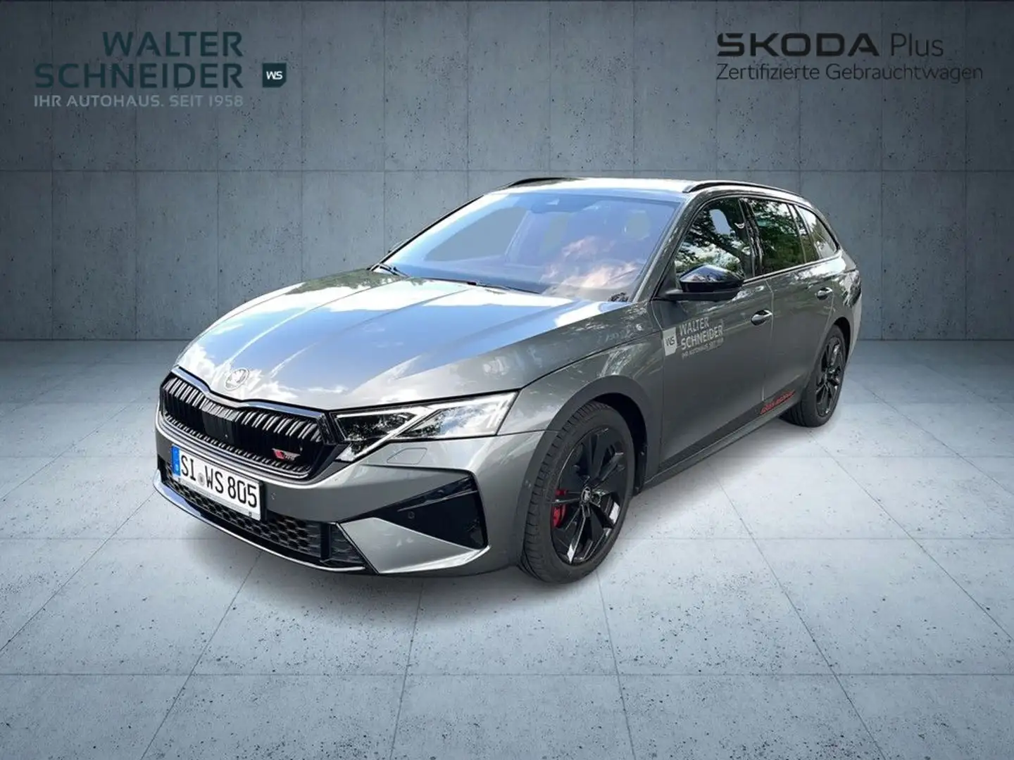 Skoda Octavia Combi RS 2.0 TSI DSG 265PS RS Сірий - 2