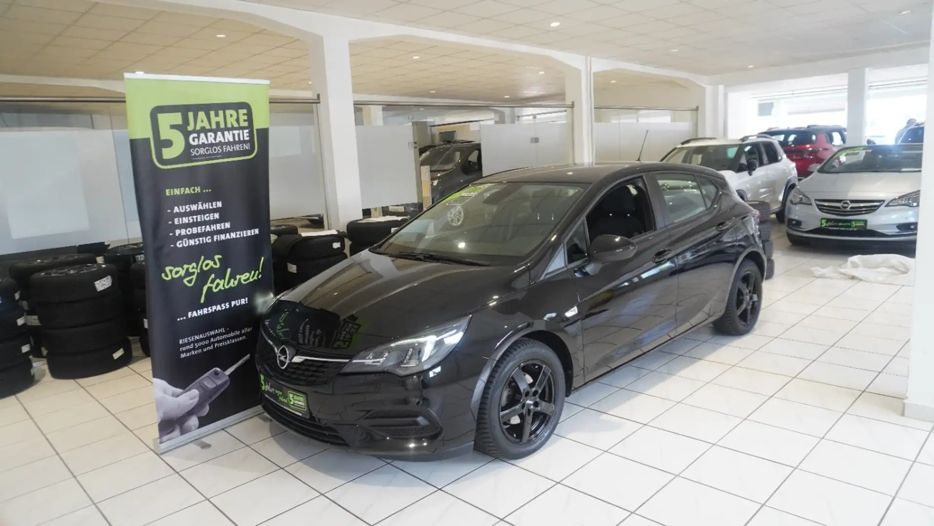 Opel Astra K 1.2T LED+SHZ+Winterp.+Kam.+LM+PDC Schwarz - 2