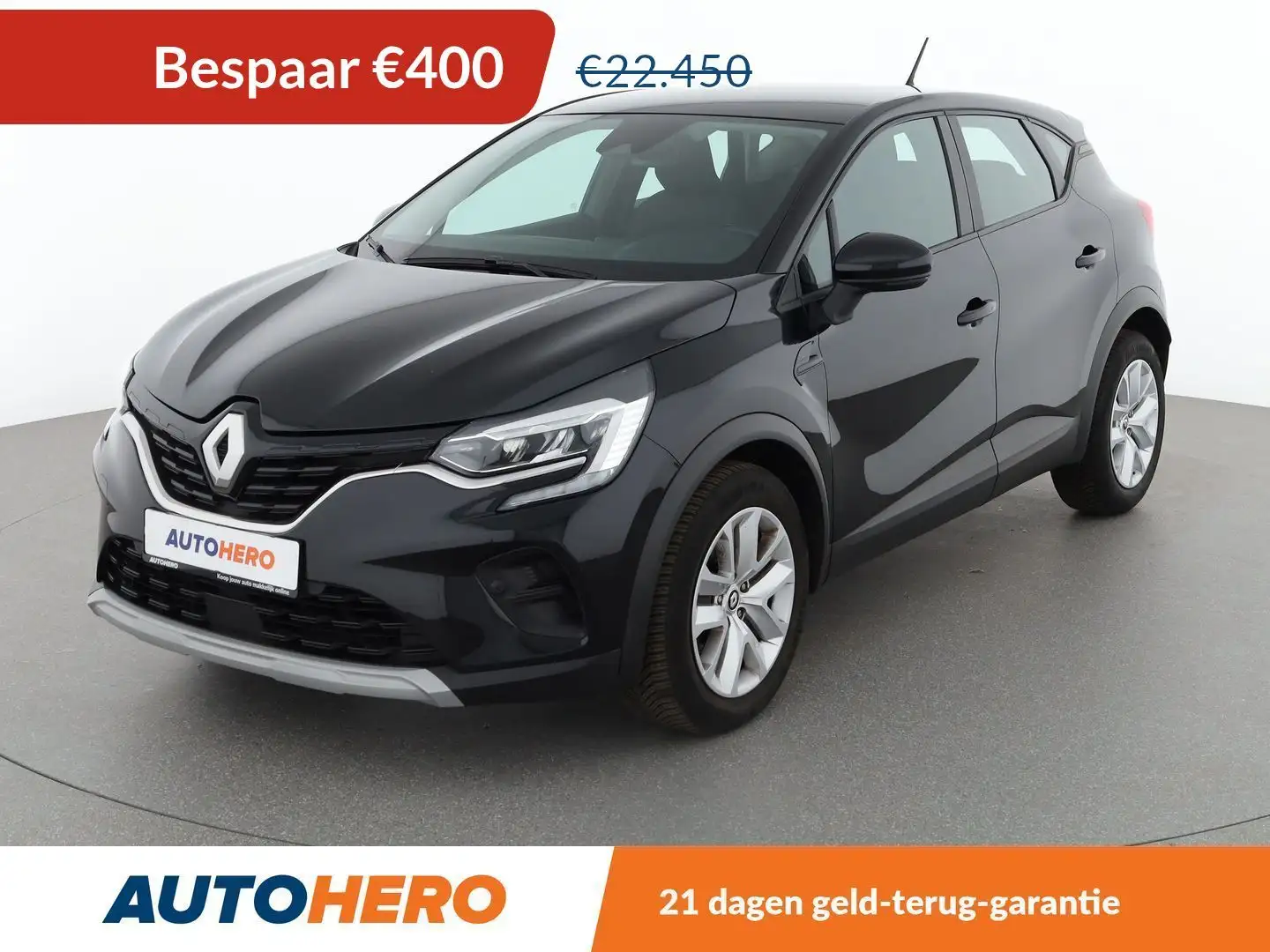 Renault Captur 1.3 TCe Business Edition Zwart - 1