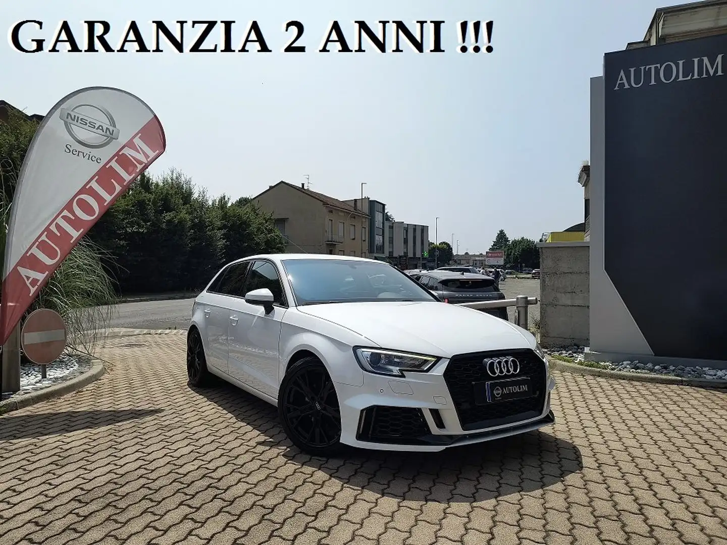 Audi A3 SPB 35 1.5 tfsi 150cv s-tronic s-line admired Unip Blanc - 1
