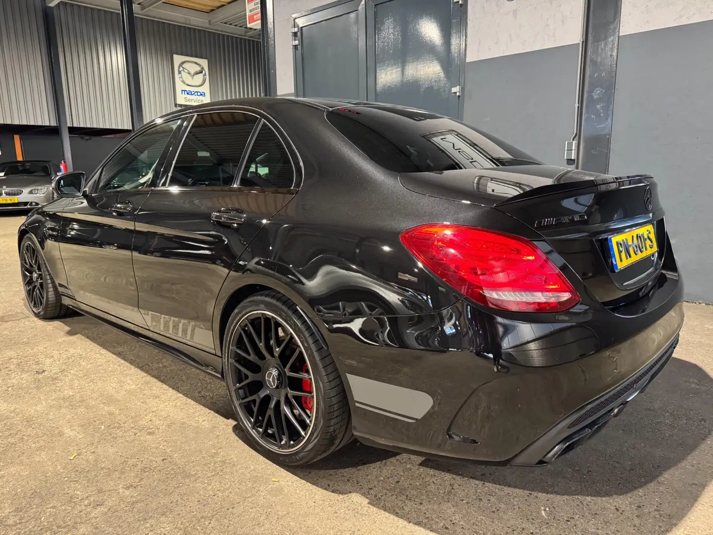 Mercedes-Benz C-klasse AMG C63S Edition 1 Designo Panoramadak On Negru - 2