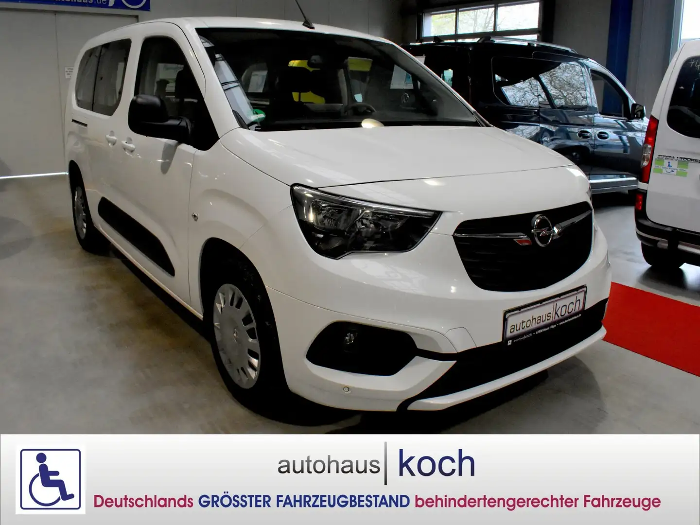 Opel Combo Life Life 1.2 XL Edition Automatik rollstuhlgerecht Sco Wit - 2