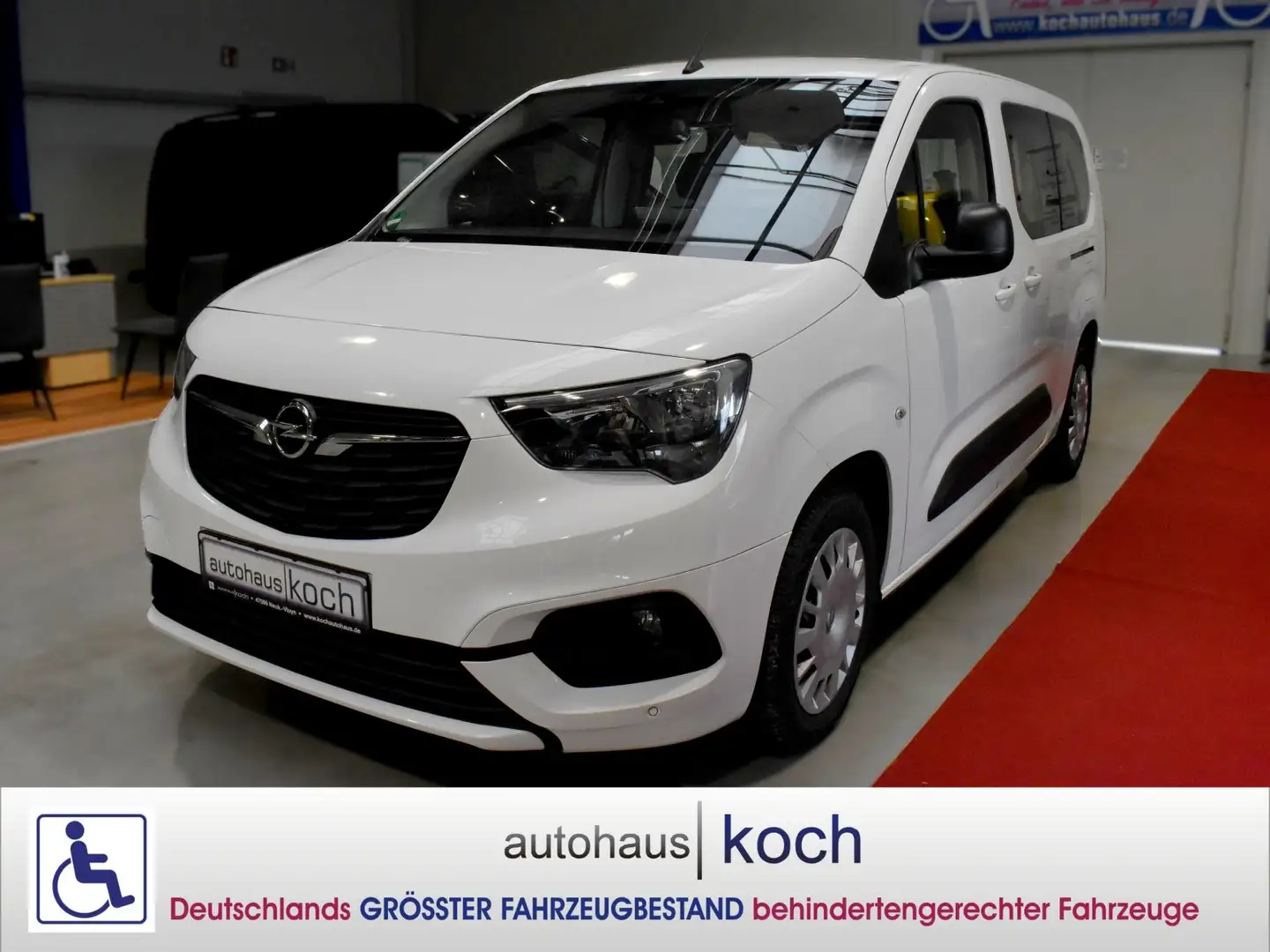 Opel Combo Life Life 1.2 XL Edition Automatik rollstuhlgerecht Sco Wit - 1