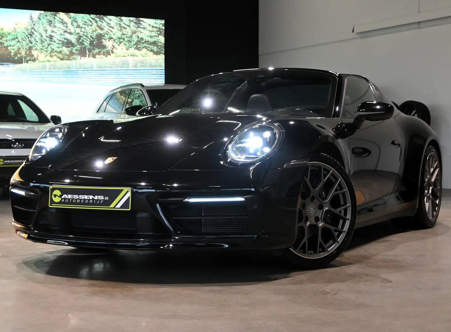 Porsche 911 992 Carerra 4 Targa **LED/CAM/CHRONO/NAV/CC/BOSE** Negro - 1