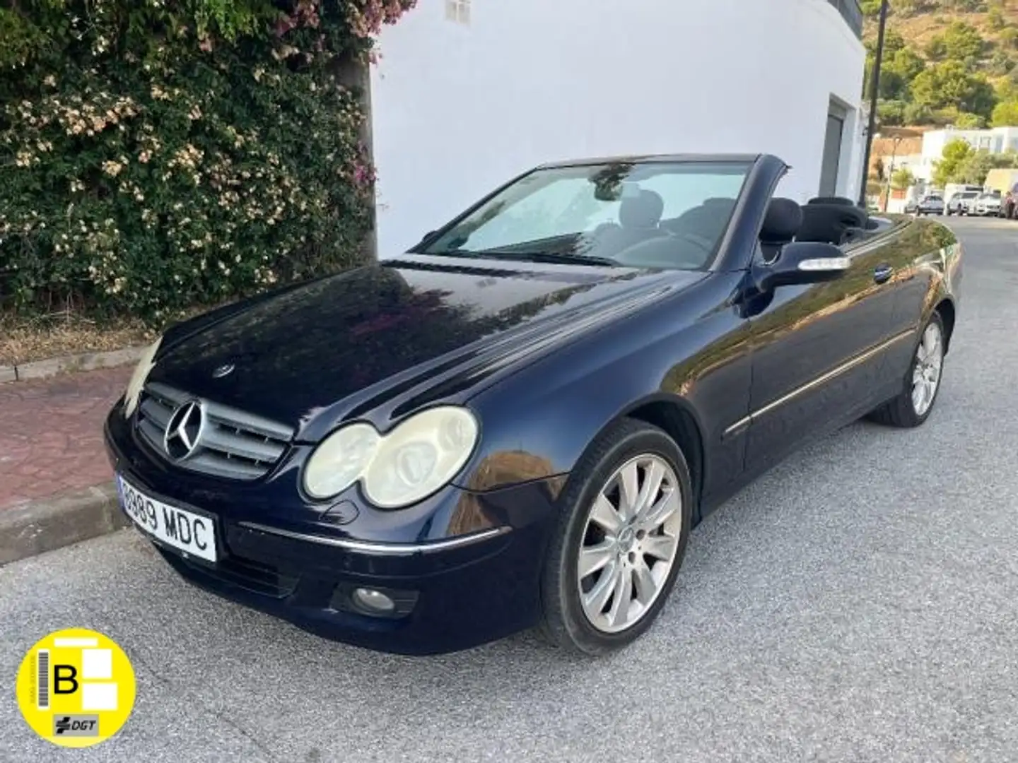 Mercedes-Benz CLK 200 Cabrio 320CDI Avantgarde 7G Bleu - 1