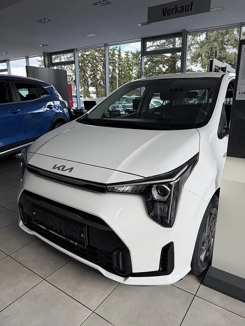 Kia Picanto 1,0 GDI Silber 4 Stz. Weiß - 2