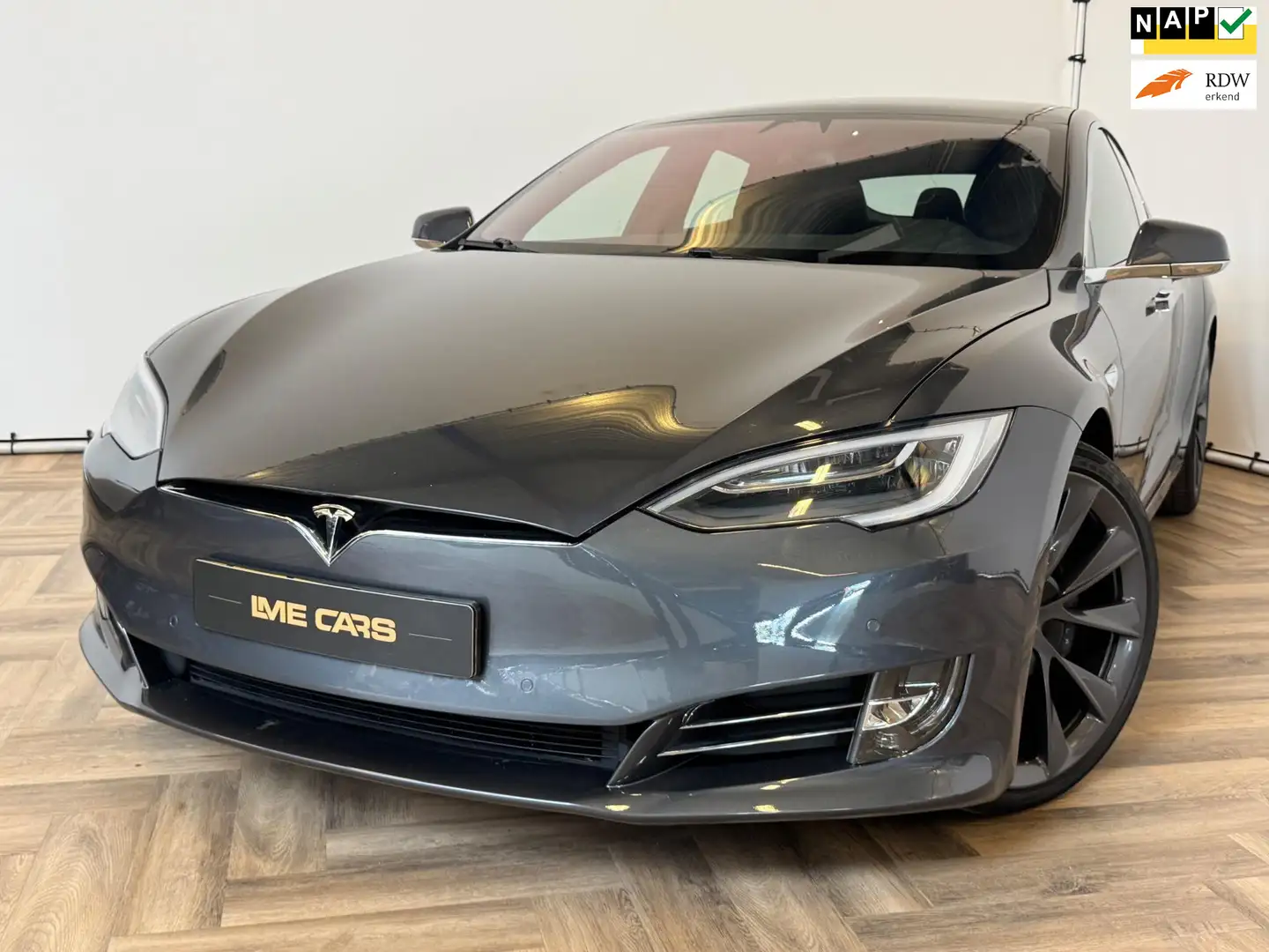 Tesla Model S 100D, AANKOOPKEURING TOEGESTAAN, INRUIL MOGELIJK, Grijs - 1