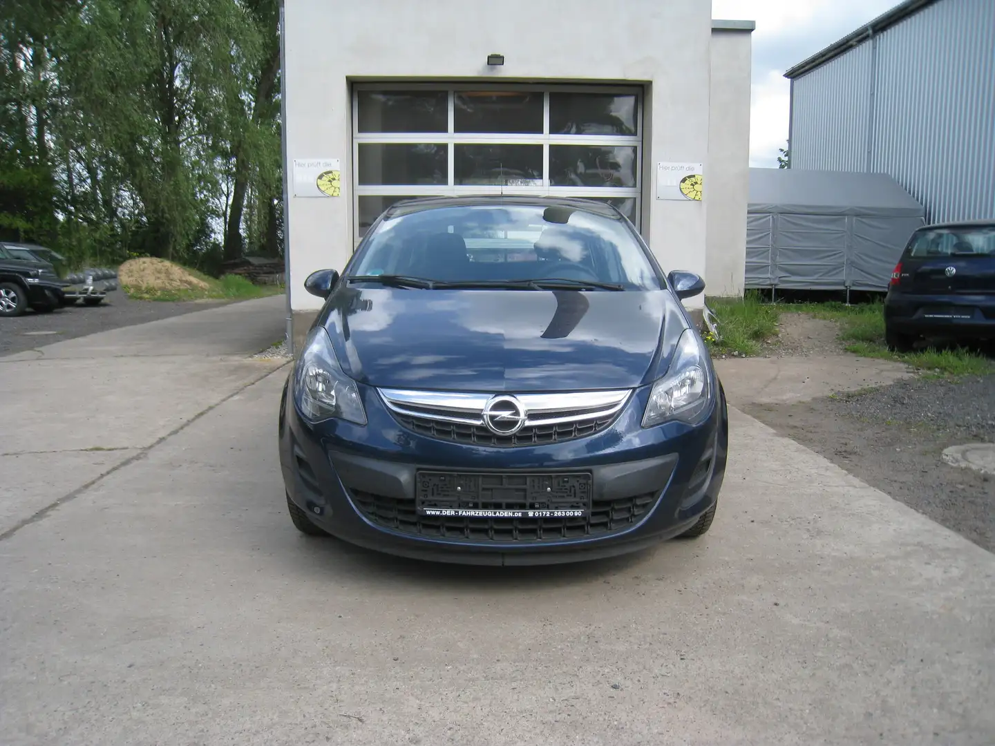 Opel Corsa Selection, Allwetterreifen, Klimaanlage Blau - 2