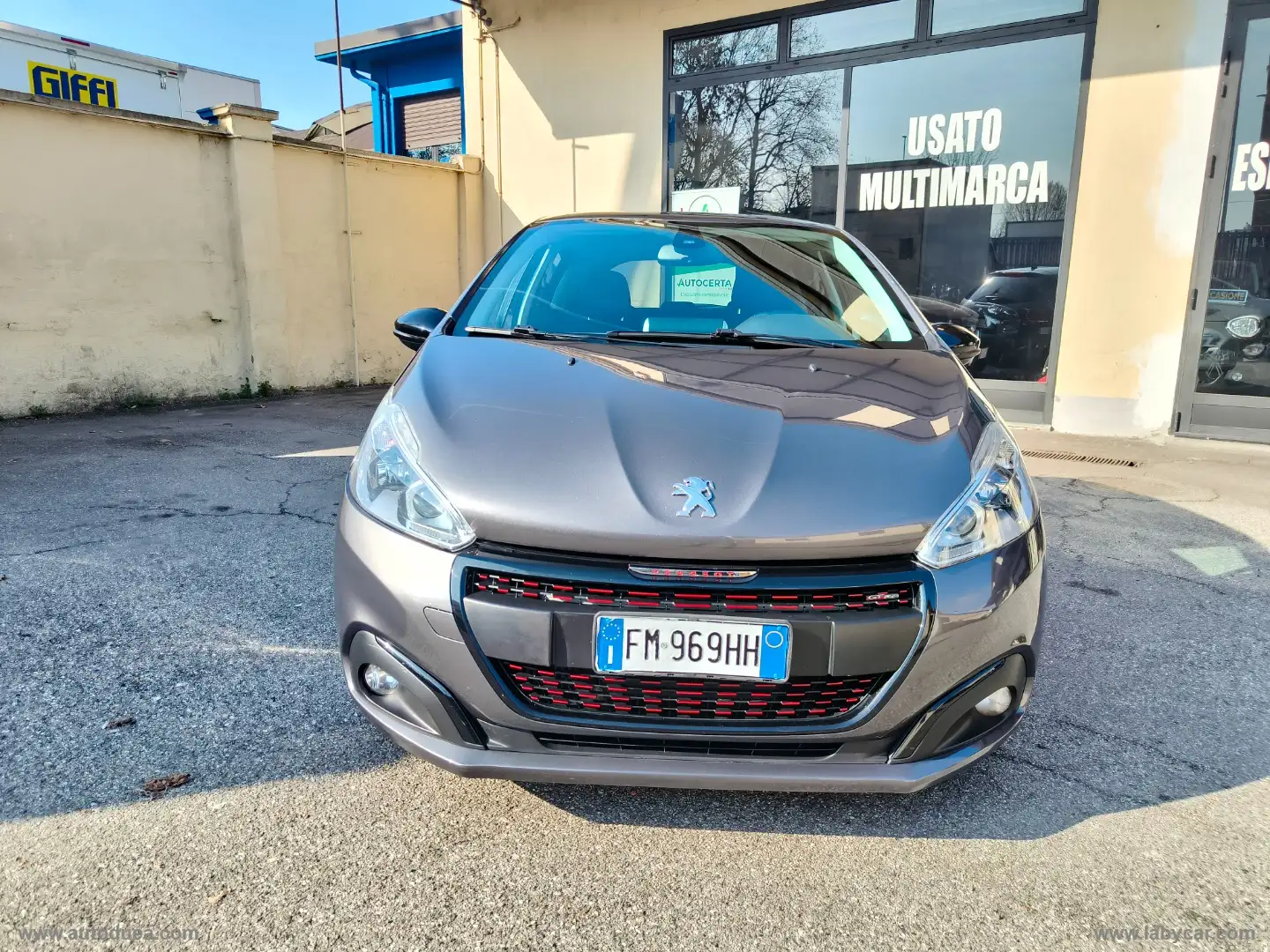 Peugeot 208 BlueHDi 120 S&S 5p. GT Line NO VINCOLI Grigio - 2