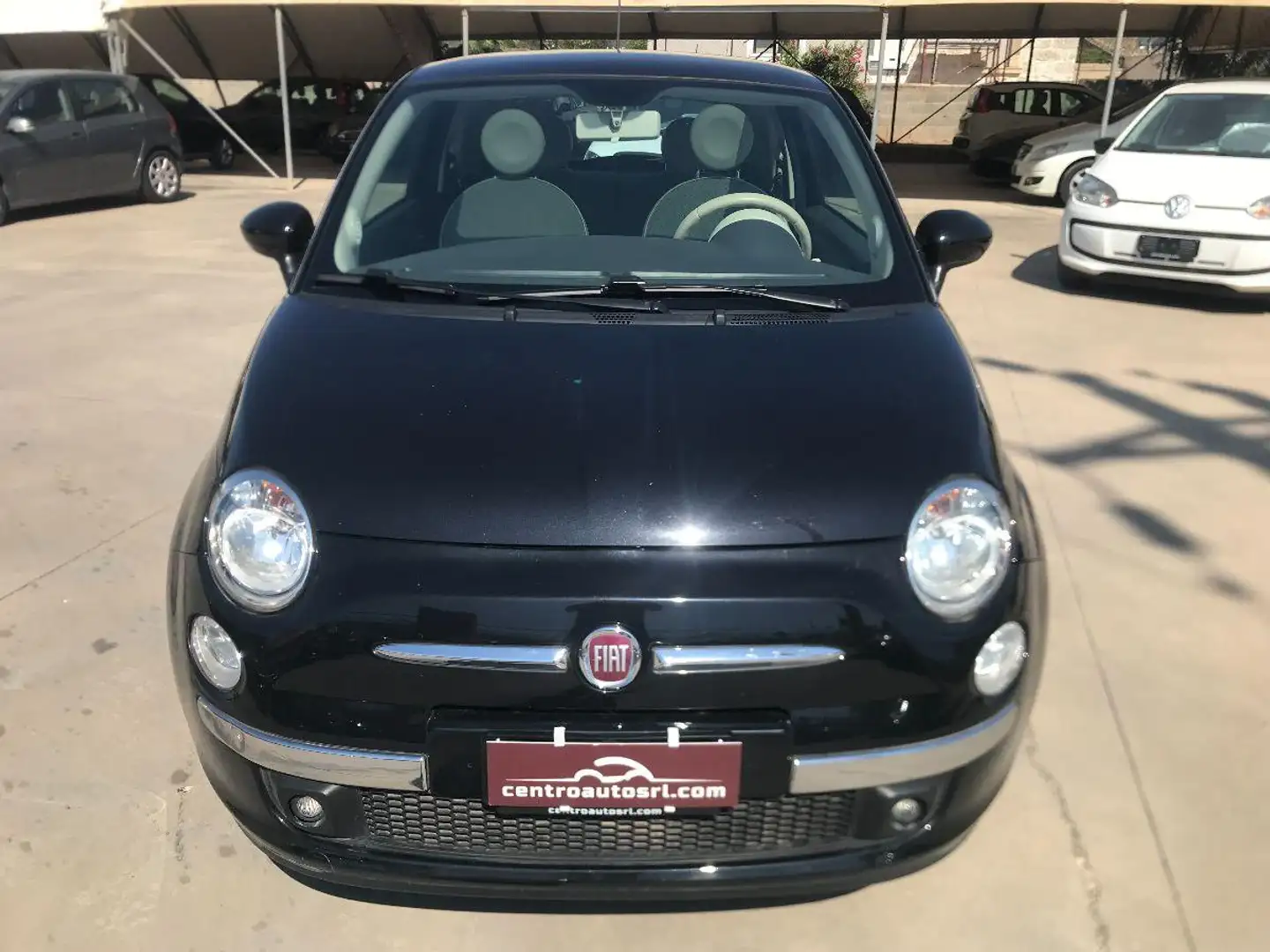 Fiat 500 1.2 Lounge Schwarz - 2
