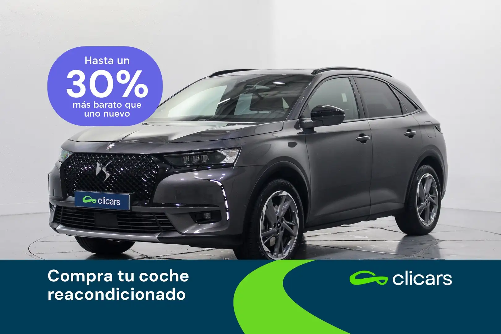 DS Automobiles DS 7 Crossback E-Tense Rivoli Aut. 4x2 Gris - 1