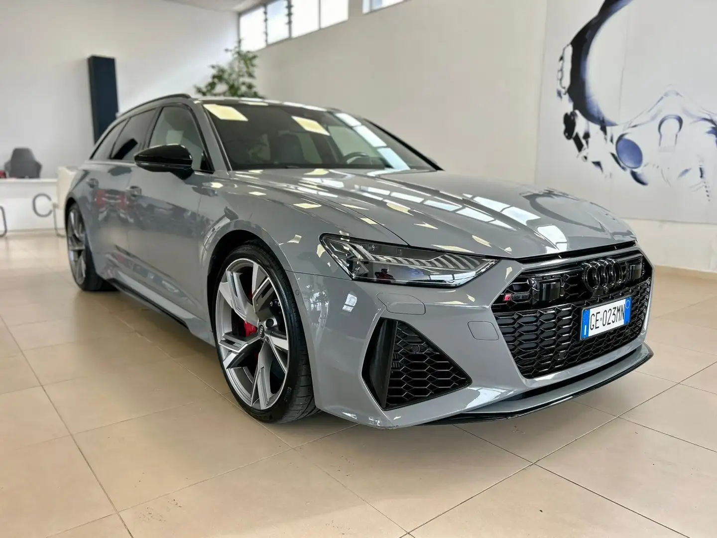 Audi RS6 RS6 Avant 4.0 mhev ITALIANA Grigio - 1