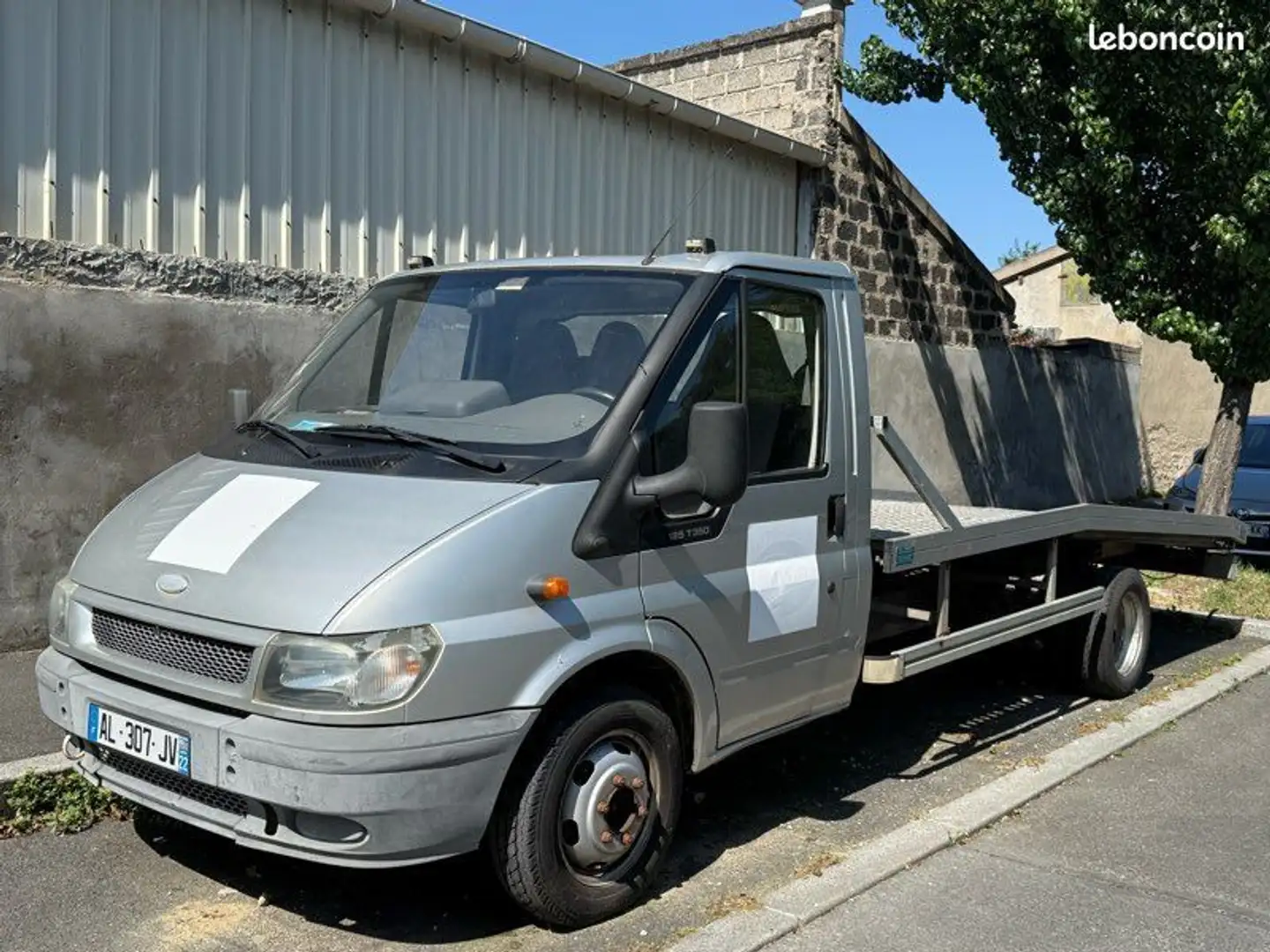 Ford Transit Trasit 2.4L TD 125cv Depaneuse Gris - 1