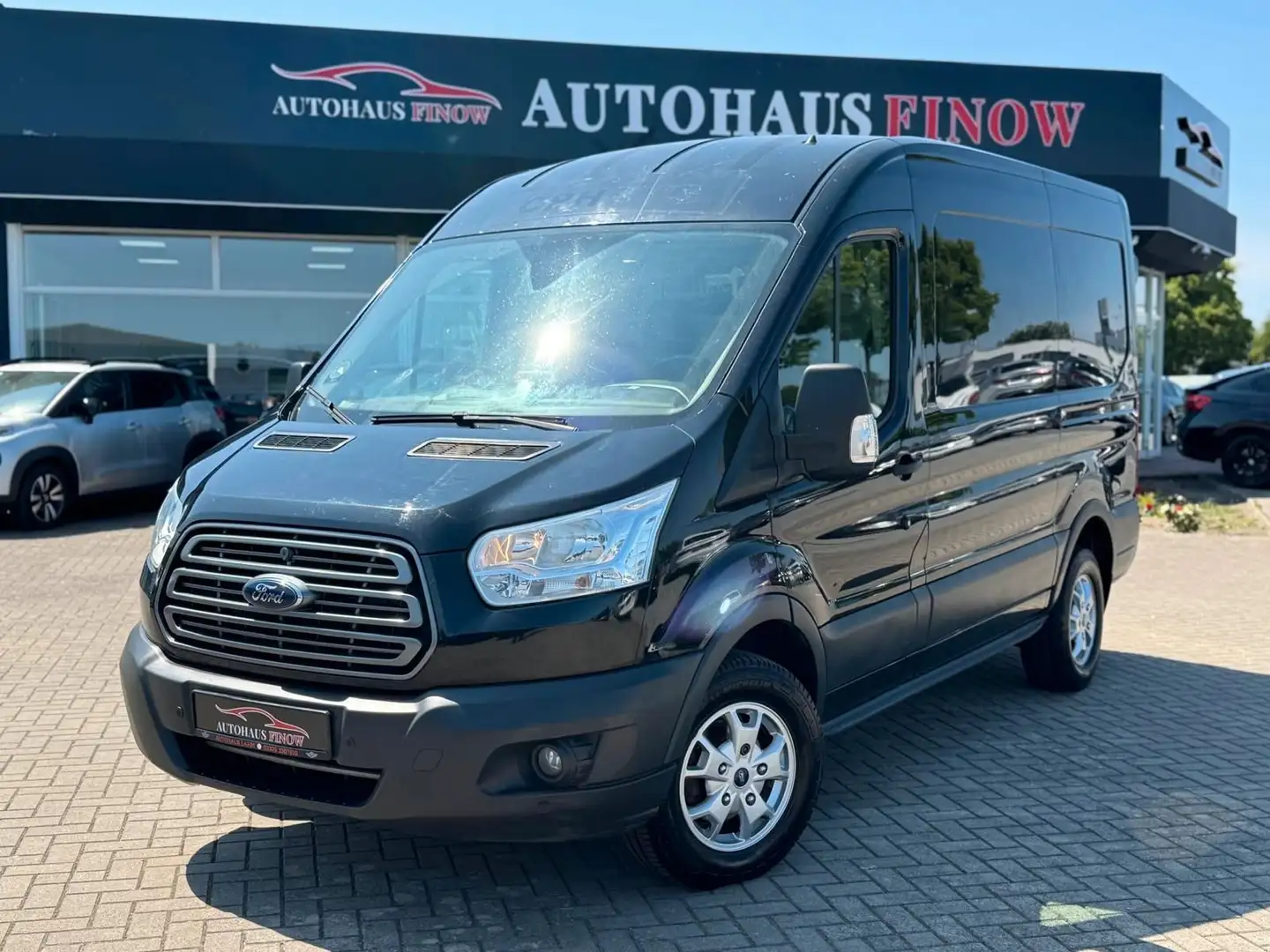 Ford Transit Kasten 2.0TDCI 350 Auto. L2H2"Trend"AHK* Fekete - 1