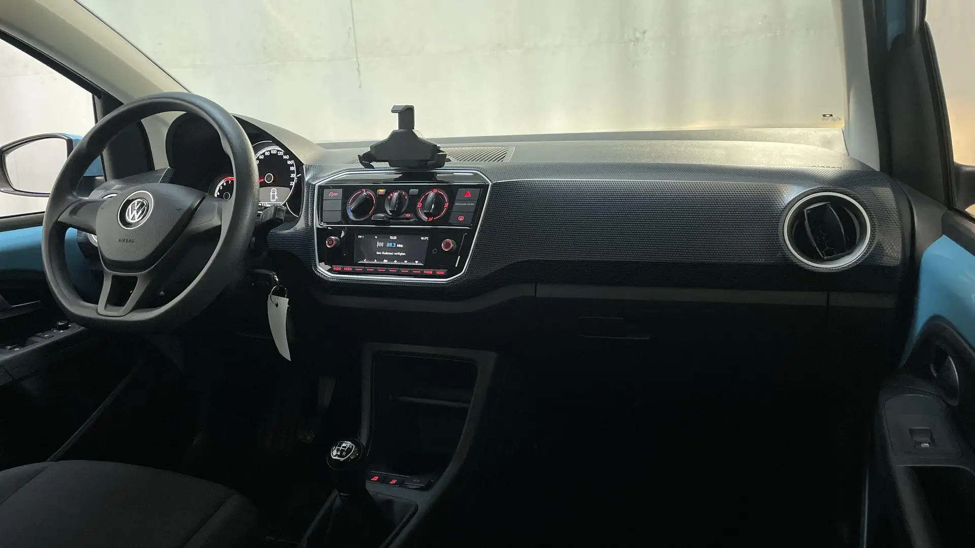 Volkswagen up! 1.0 BMT move up! Airco LED DAB+ Elektrische ramen Bleu - 2
