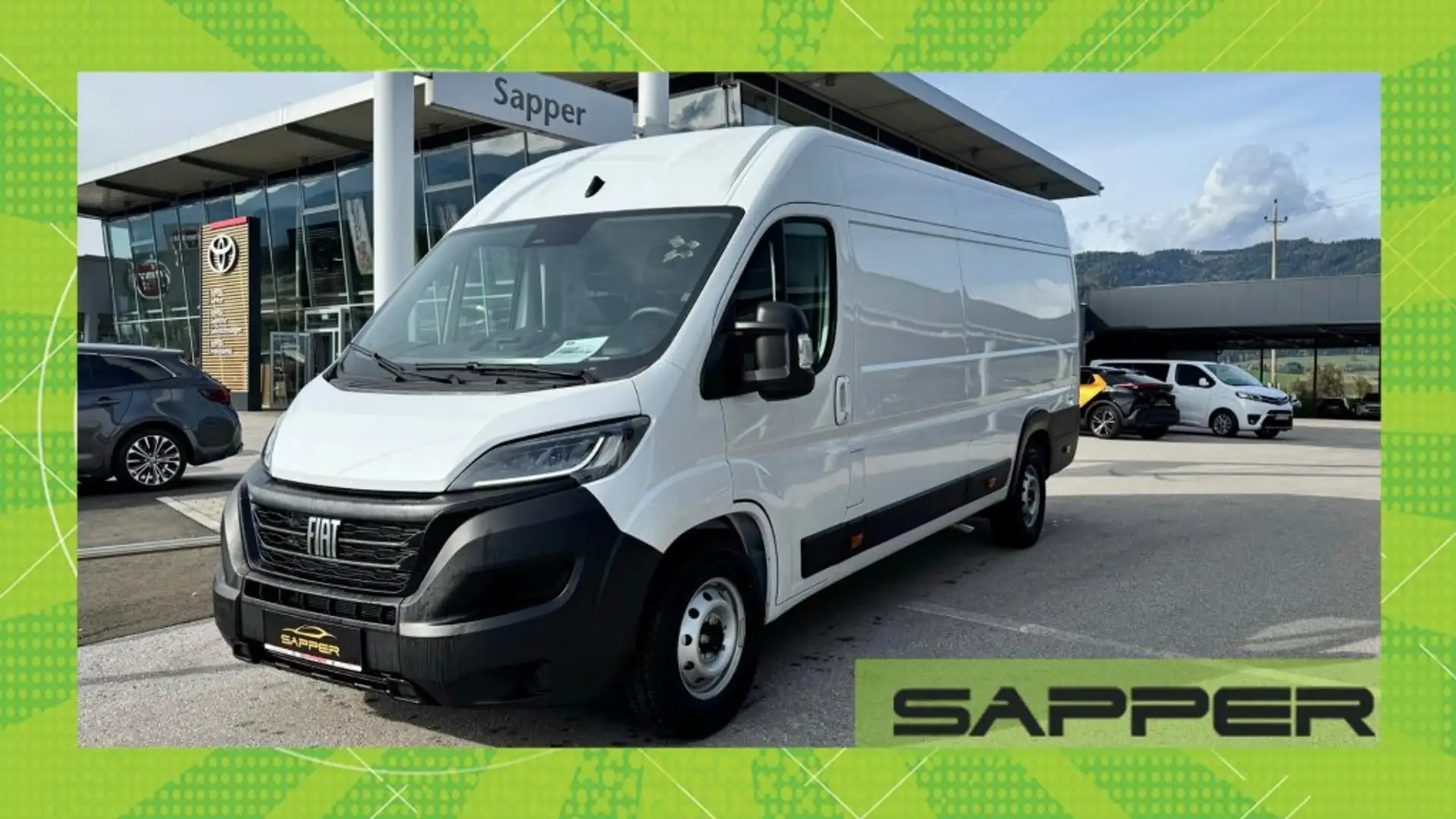 Fiat Ducato MAXI 35 L4H2 140  Netto € 33.790.- Ab 07/25 Weiß - 1