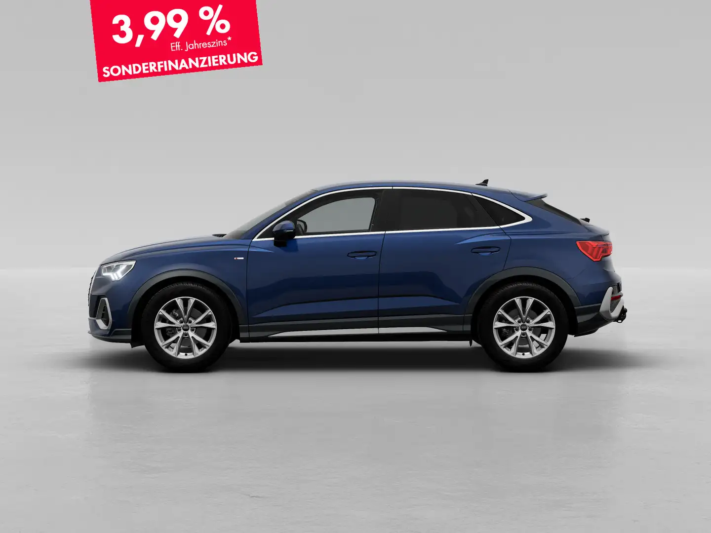 Audi Q3 S line 35 TFSI S-TRONIC AHK NAVI-PL Blau - 2