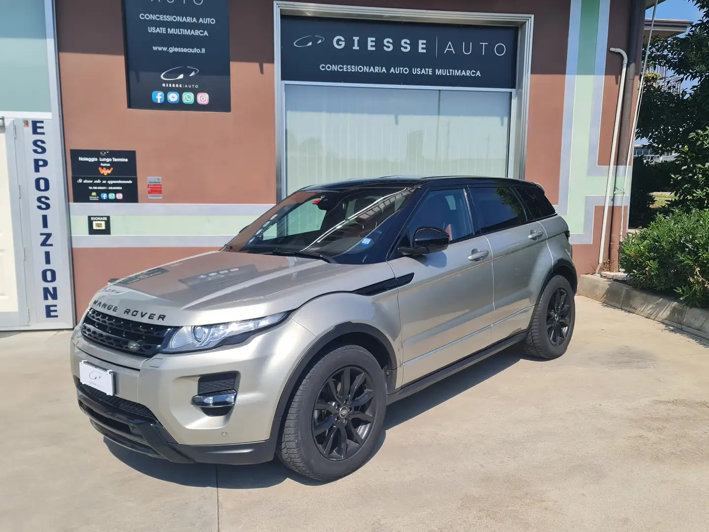 Land Rover Range Rover Evoque Evoque 5p 2.2 td4 Dynamic 150cv auto 9m NAVI, LED Beige - 2