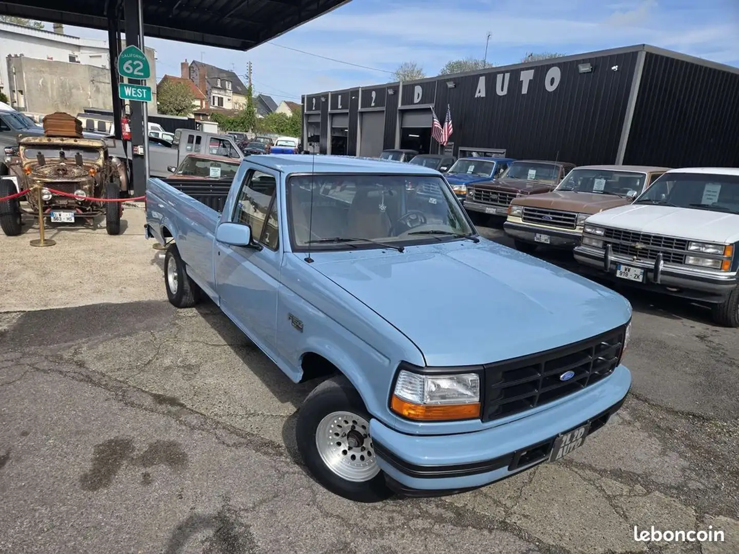 Ford F 150 F 150 Magnifique 5.0 V8 3 places Bleu - 1