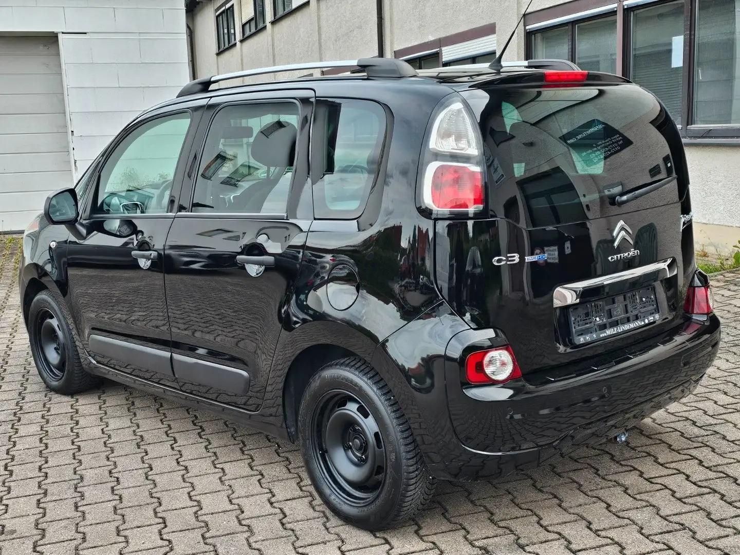 Citroen C3 Picasso 1.6 HDi TÜV NEU EURO 6 PANO AHK TEMP Schwarz - 2