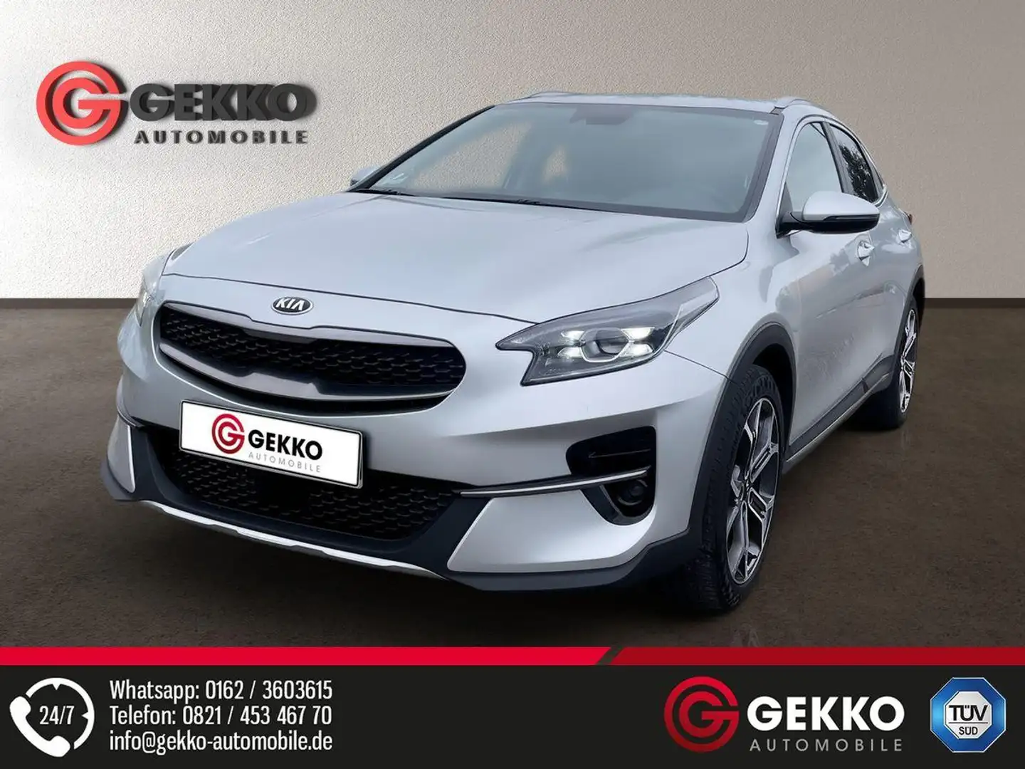 Kia XCeed Comfort Edition +JBL+Kamera+ACC+LED+NAVI+SZH Silber - 1