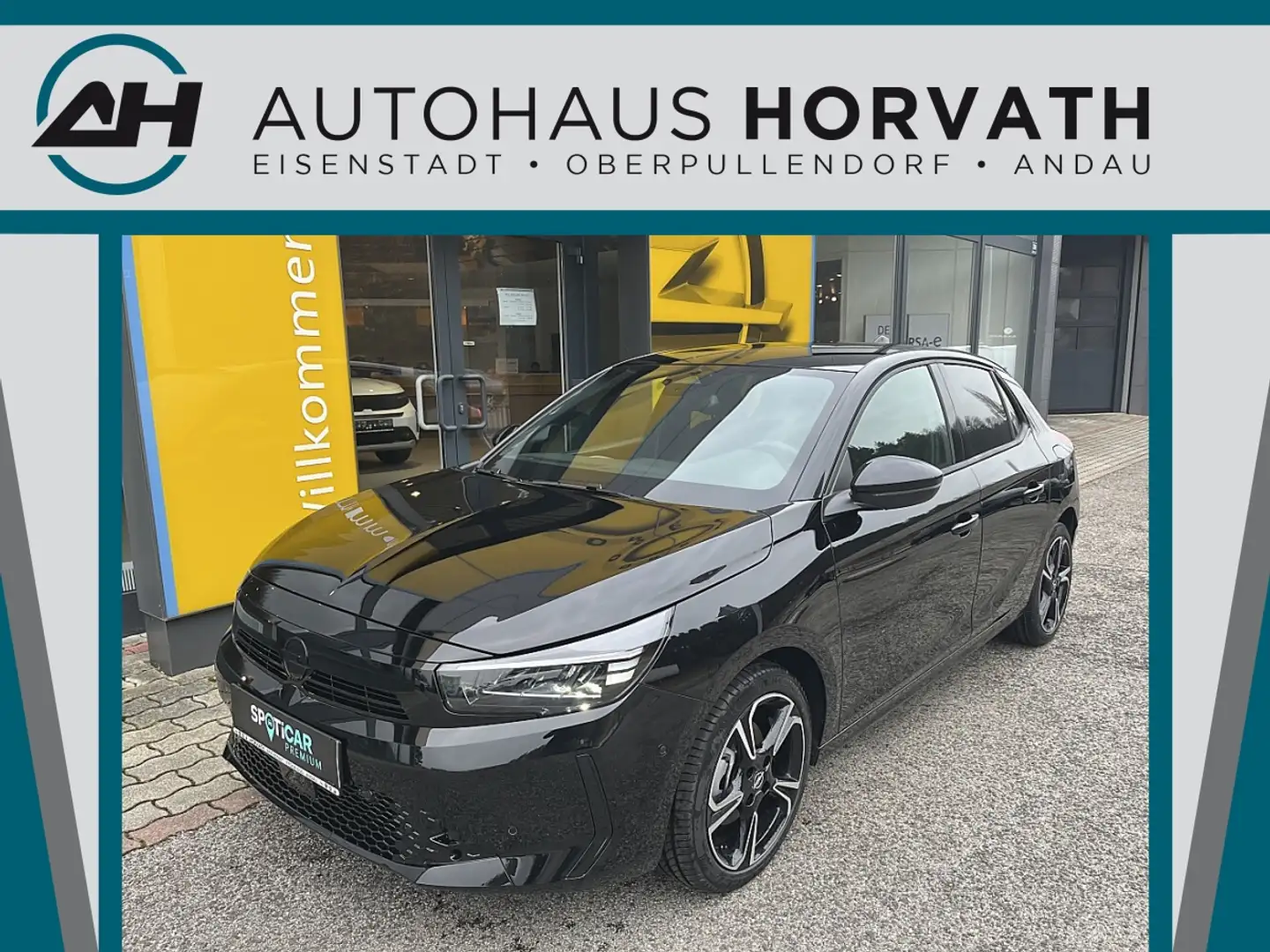 Opel Corsa 1,2 Direct Injection Turbo Euro 6.4  GS Schwarz - 1