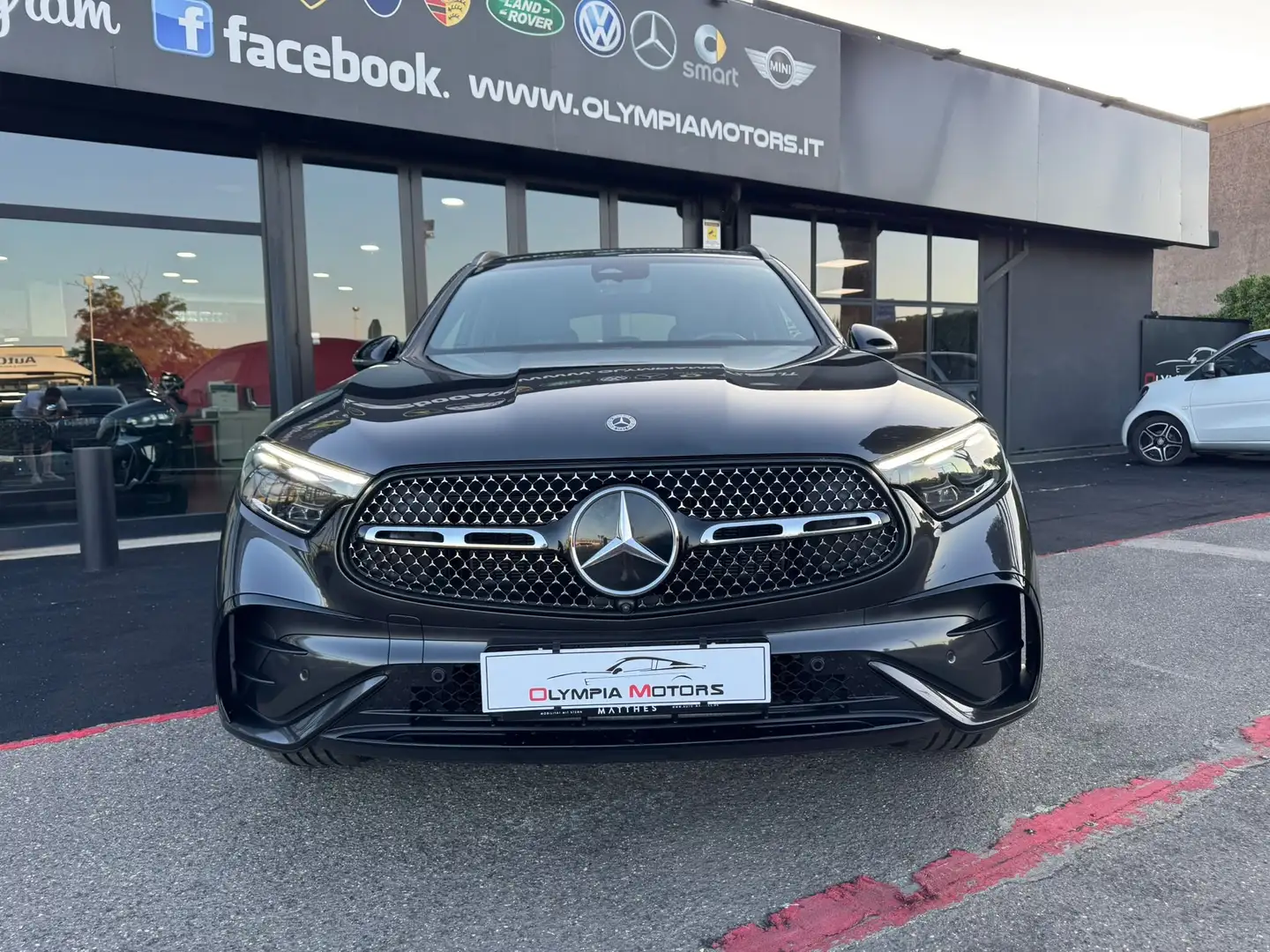 Mercedes-Benz GLC 220 D 4M PREMIUM AMG NIGHT NAVI LED 20' TETTO KAMERA Grigio - 2