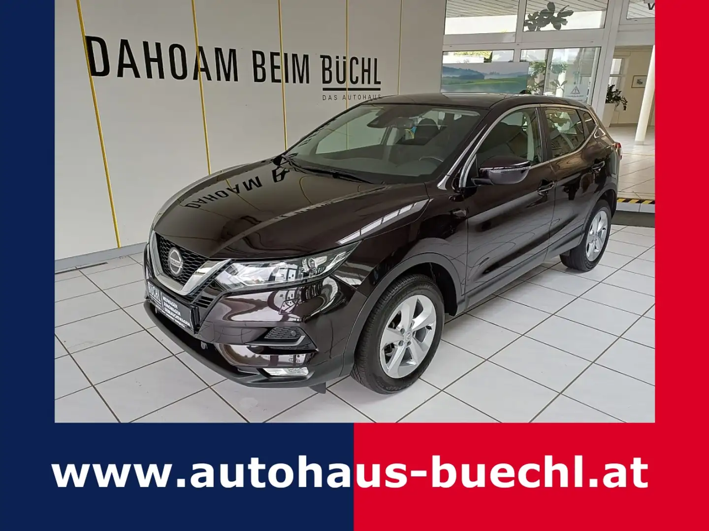 Nissan Qashqai 1,3 DIG-T Burdeos - 1