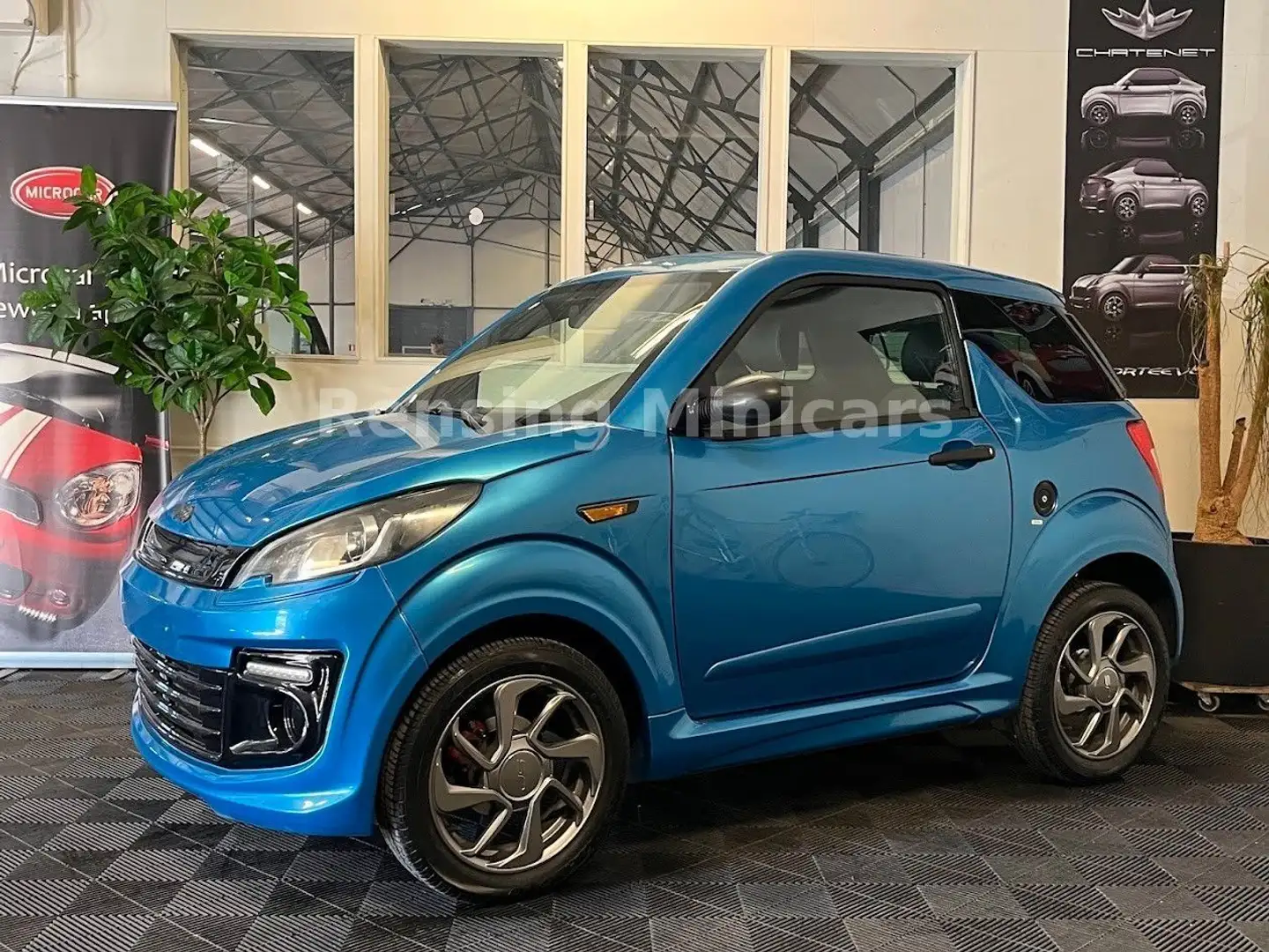 Ligier JS 50 SPORT JS50 Mopedauto Microcar 45 KM Kék - 1