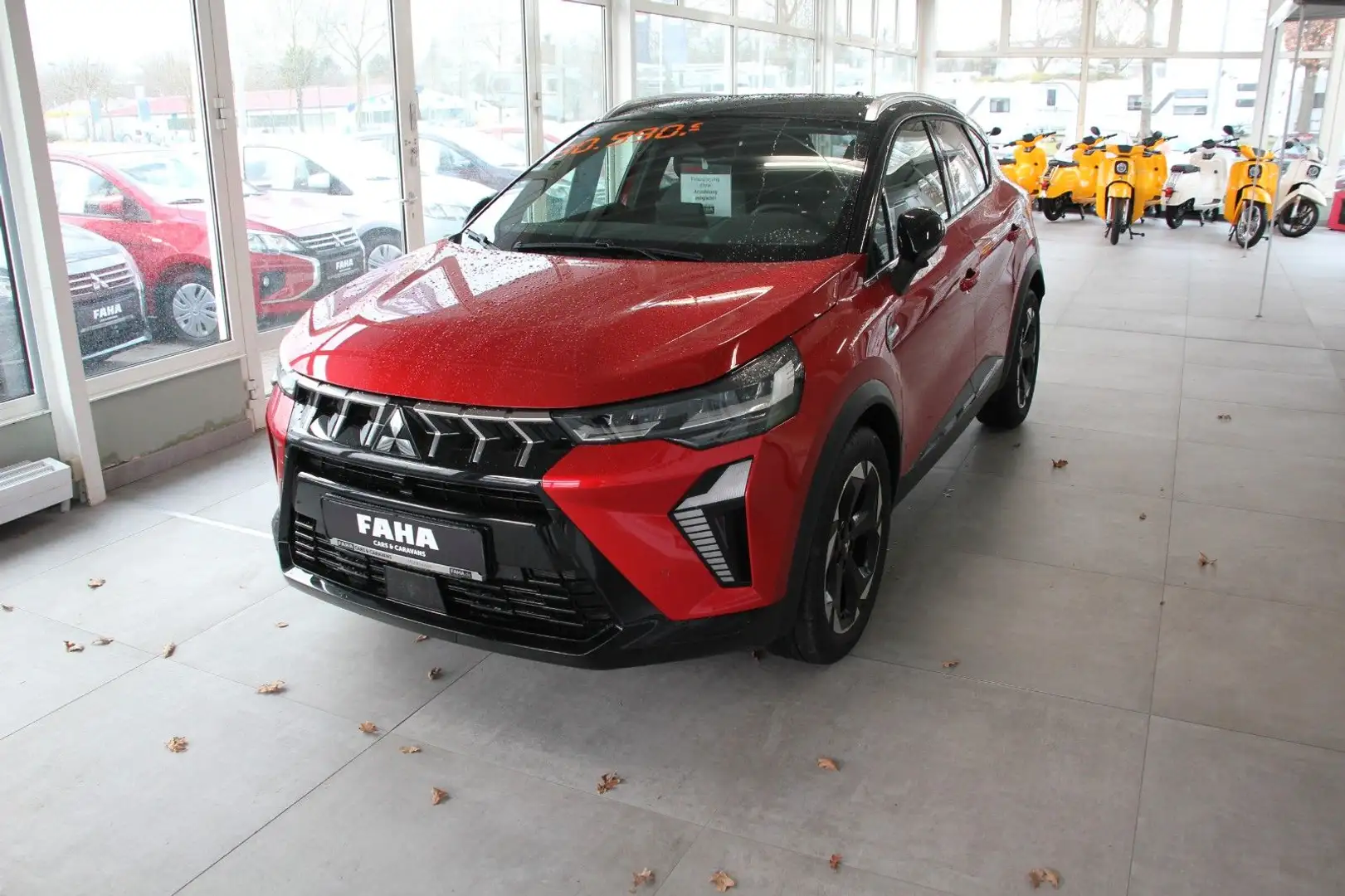Mitsubishi ASX 1.3 T-Benziner Intro Edition DCT Rot - 1