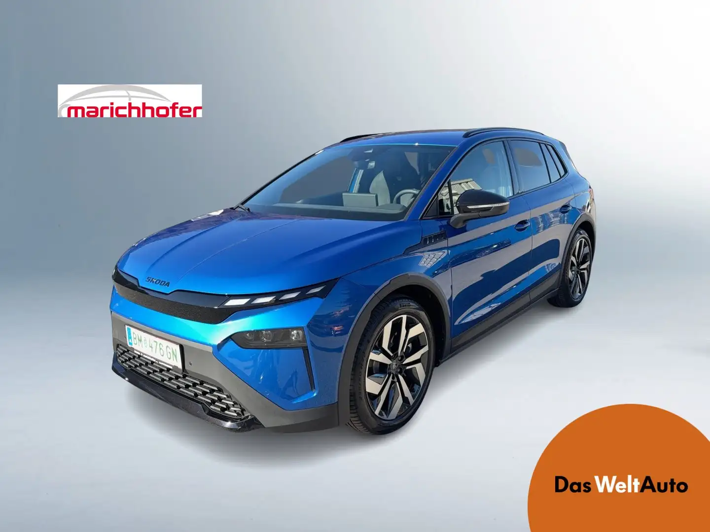 Skoda Elroq Sportline 85 Blau - 1