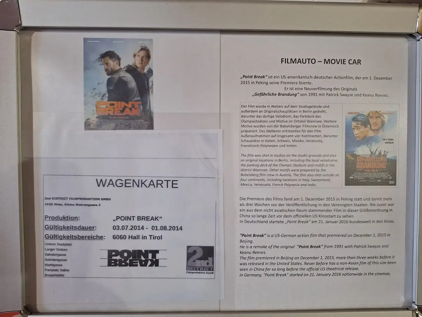 Alfa Romeo 156 Alfa 156 16V TwinSpark Polizei-Filmauto PointBreak Blau - 2