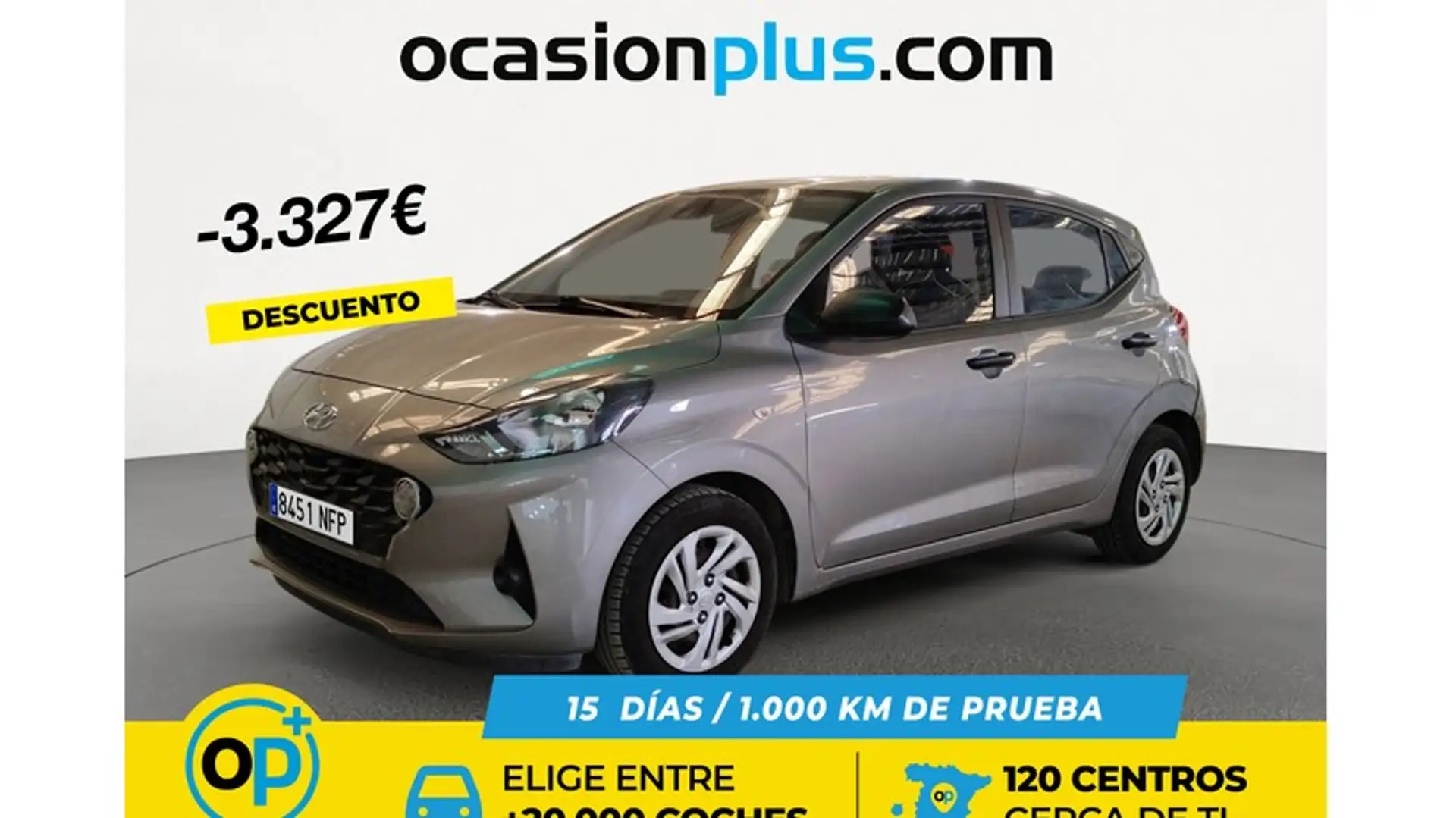 Hyundai i10 1.0 MPI Essence Gris - 1