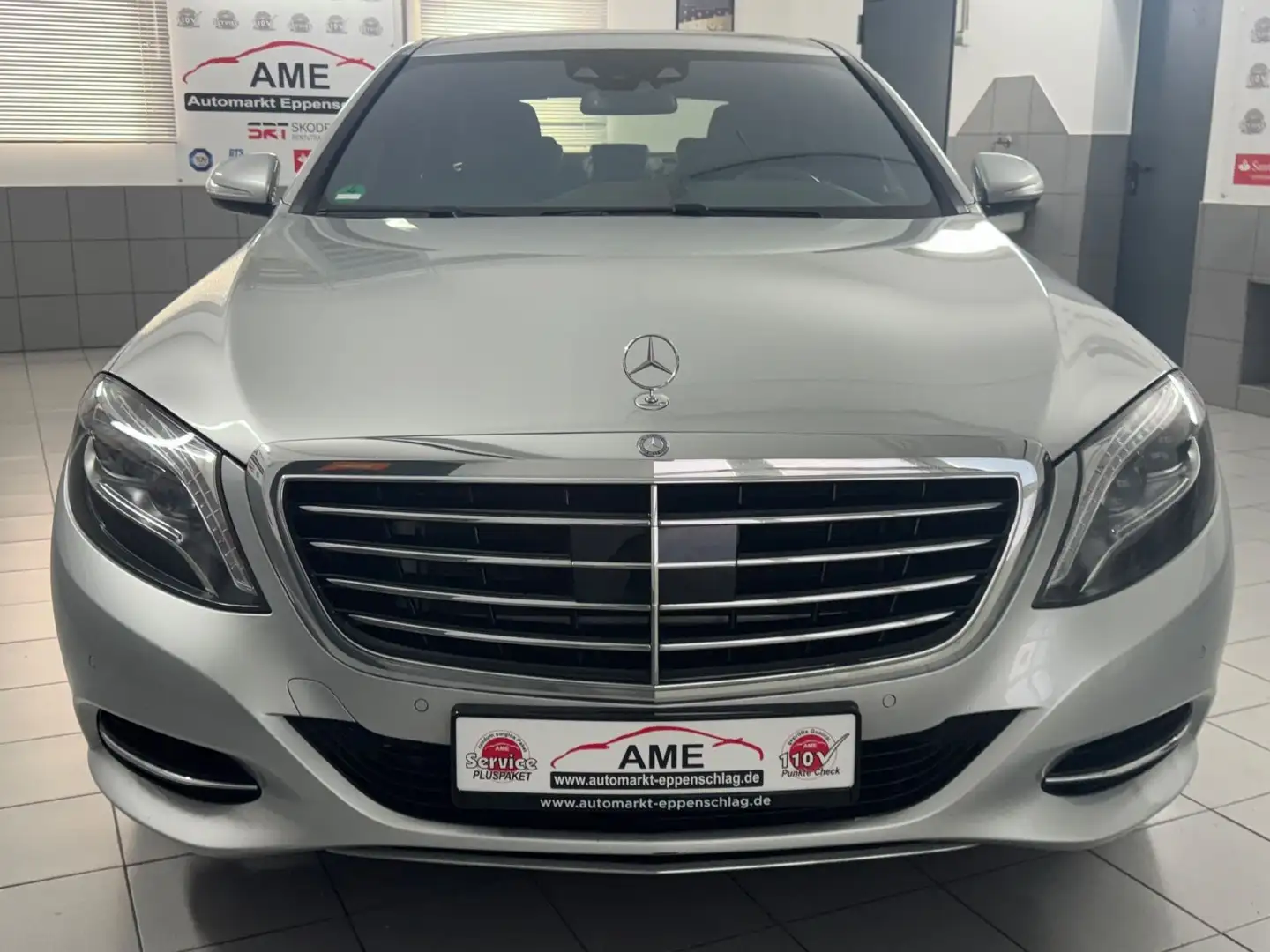 Mercedes-Benz S 350 d 4Matic Lang *Burmester|Fond TV|Distronic* Argent - 2