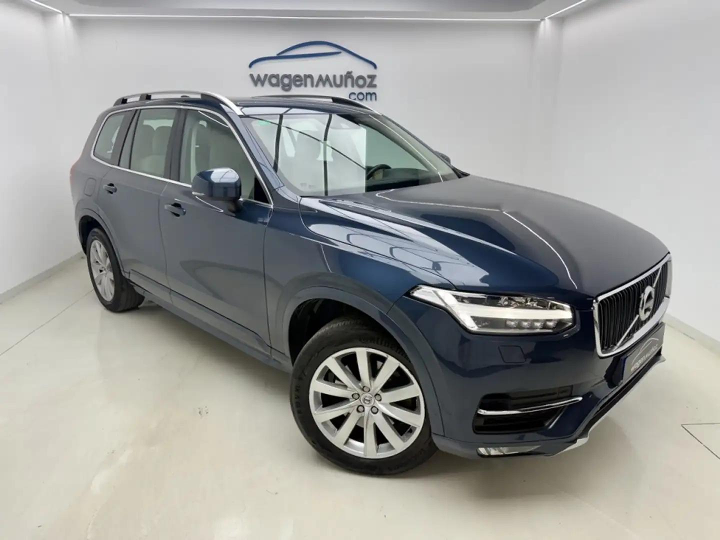 Volvo XC90 D5 Momentum 5pl. AWD 235 Aut. (9.75) Azul - 2