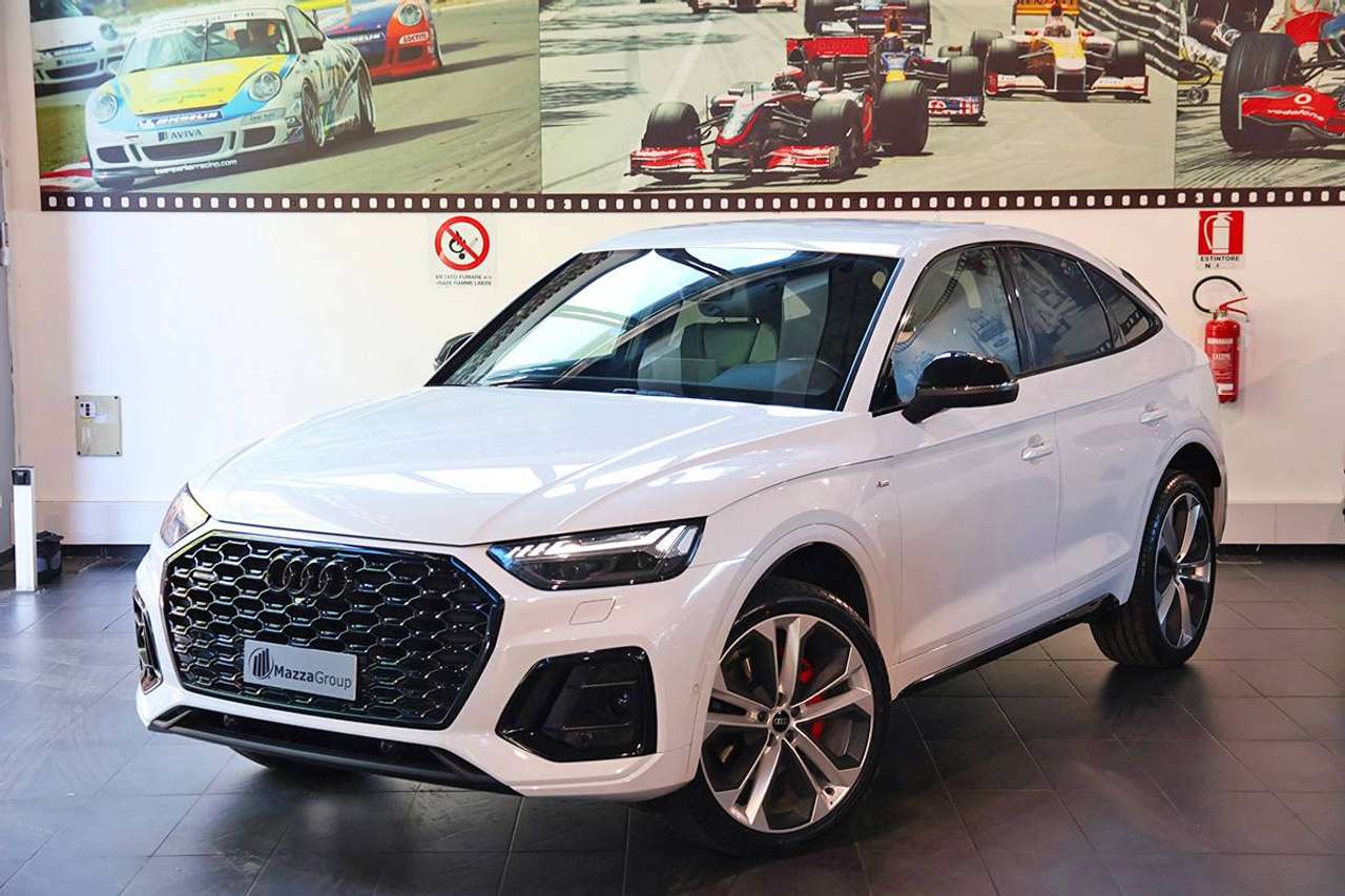 Audi Q5 40 TDI Sportback SPB Quattro S-Tronic Identity Black S-Line - TELECAMERE 360°/MATRIX/21"/LUCI PLUS
