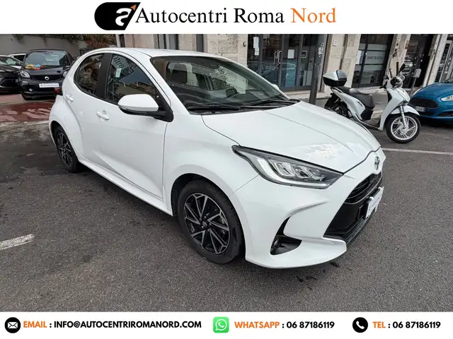 2023 Toyota Yaris in White for sale