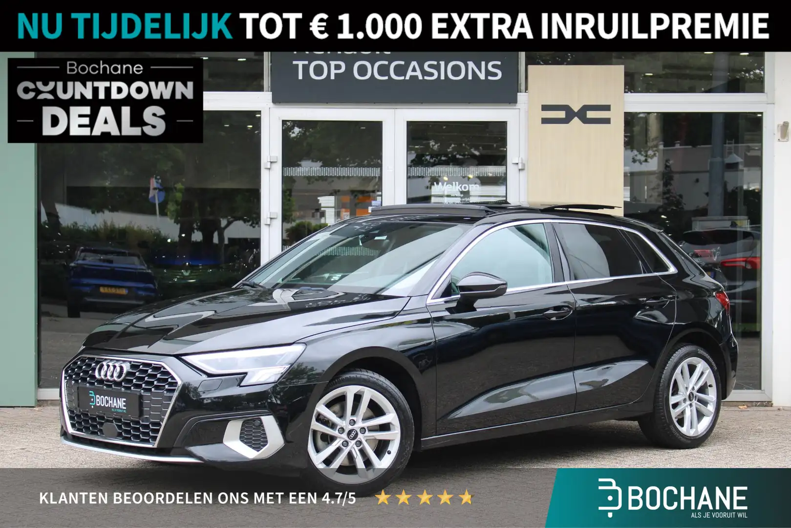 Audi A3 Sportback 30 TFSI Business edition | Panoramadak | Noir - 1