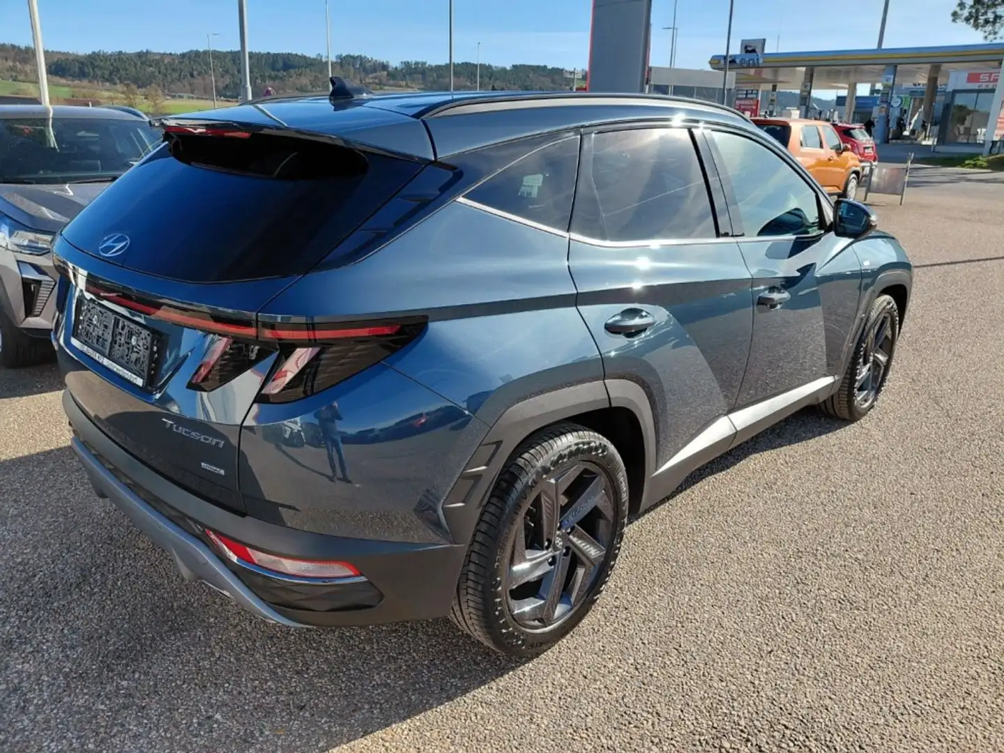 Hyundai TUCSON NX4 Trend Line PLUS 1,6 CRDi 4WD 48V DCT Blau - 2