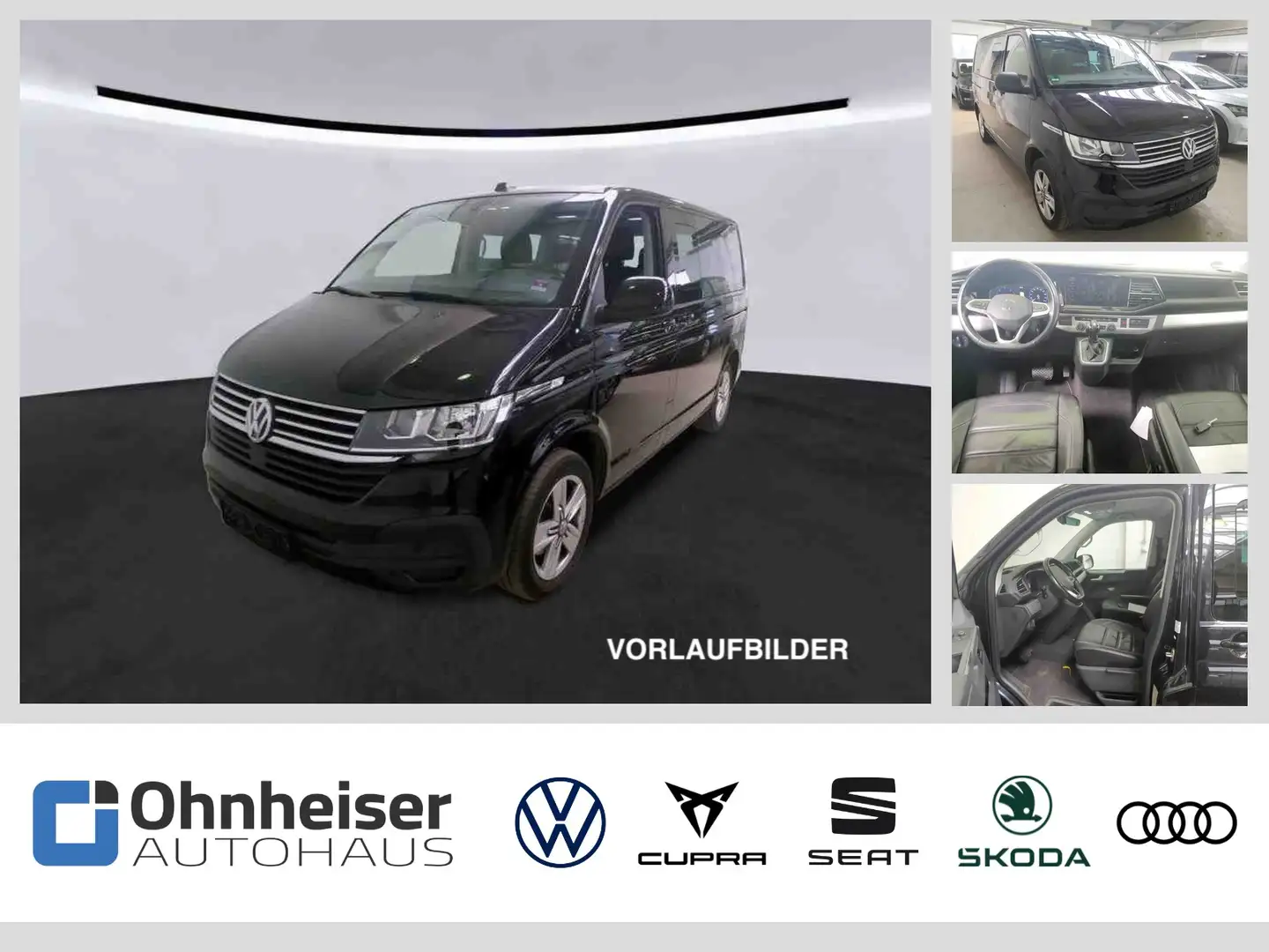 Volkswagen T6.1 Multivan Comfortline 2.0 TDI DSG 7 Si*AHK*St. Zwart - 1