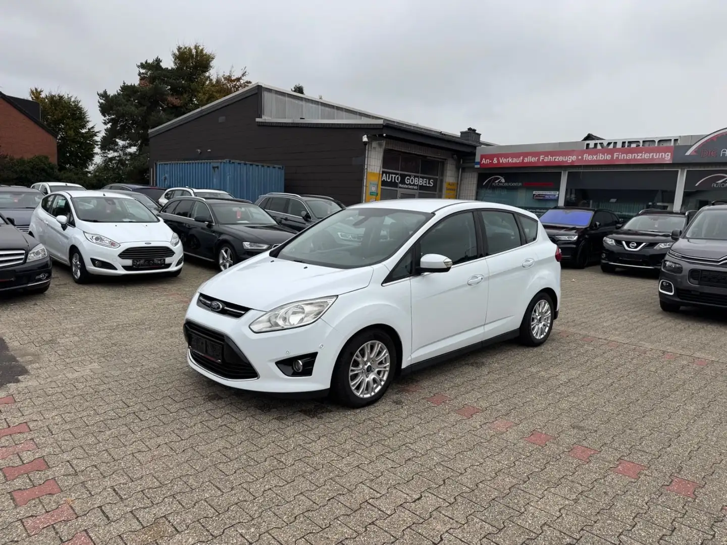 Ford C-Max Titanium PDC Tempo Sitzhz Alus 2.HAND Bianco - 1