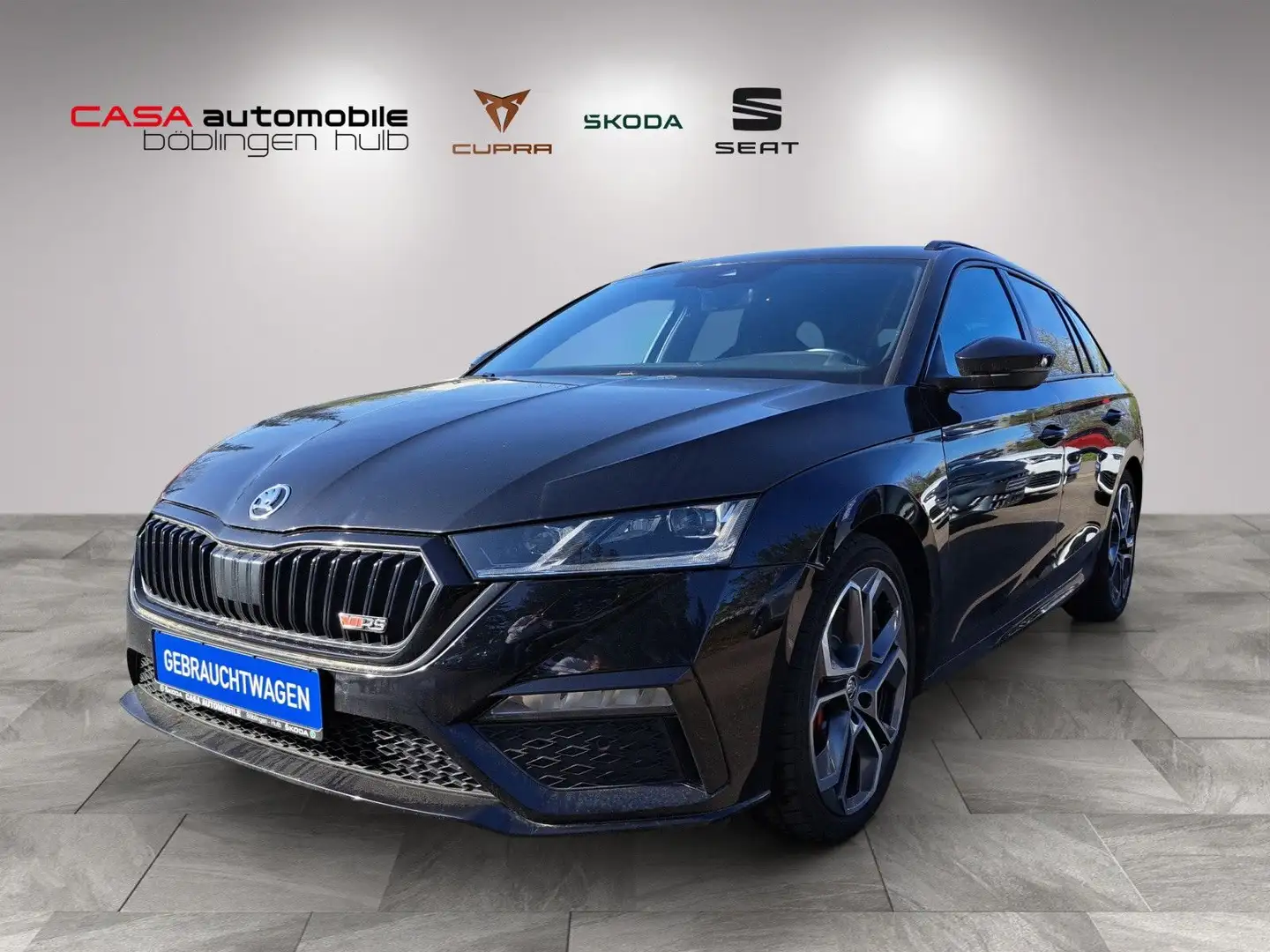 Skoda Octavia Combi RS 2.0 TSI DSG Challenge Schwarz - 1