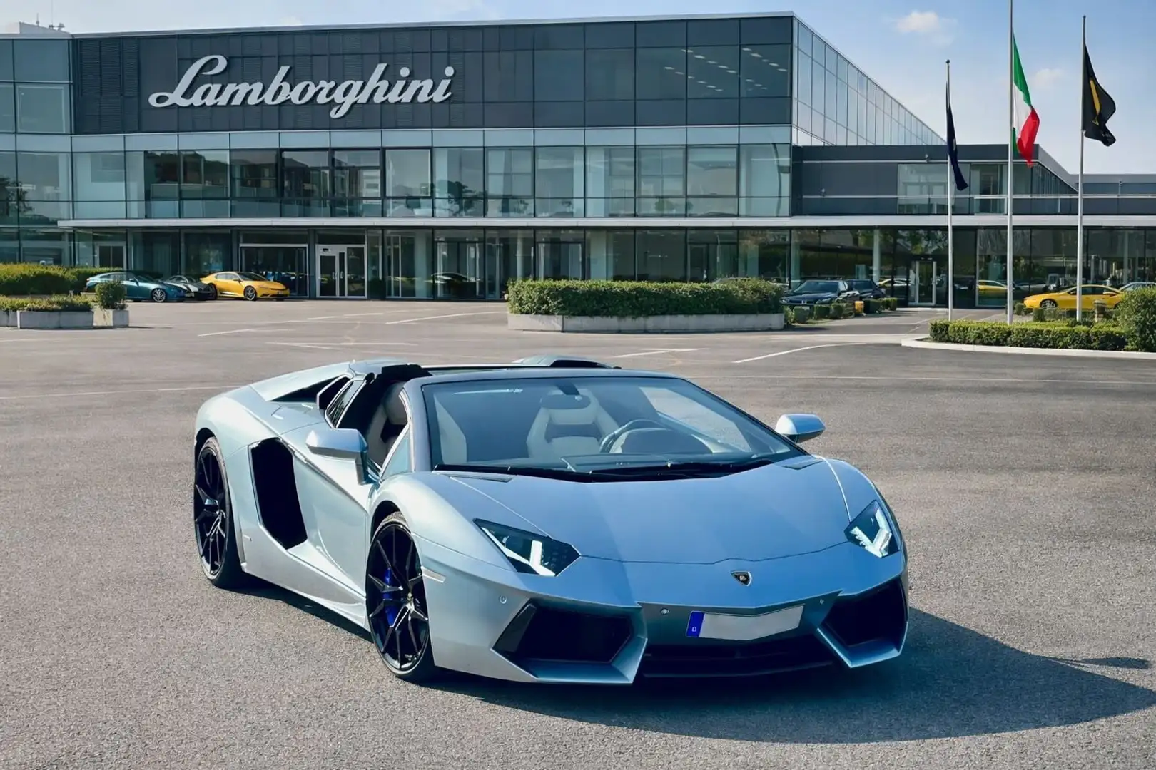 Lamborghini Aventador LP 700-4 Roadster*10 x Service*CARBON* Bleu - 1