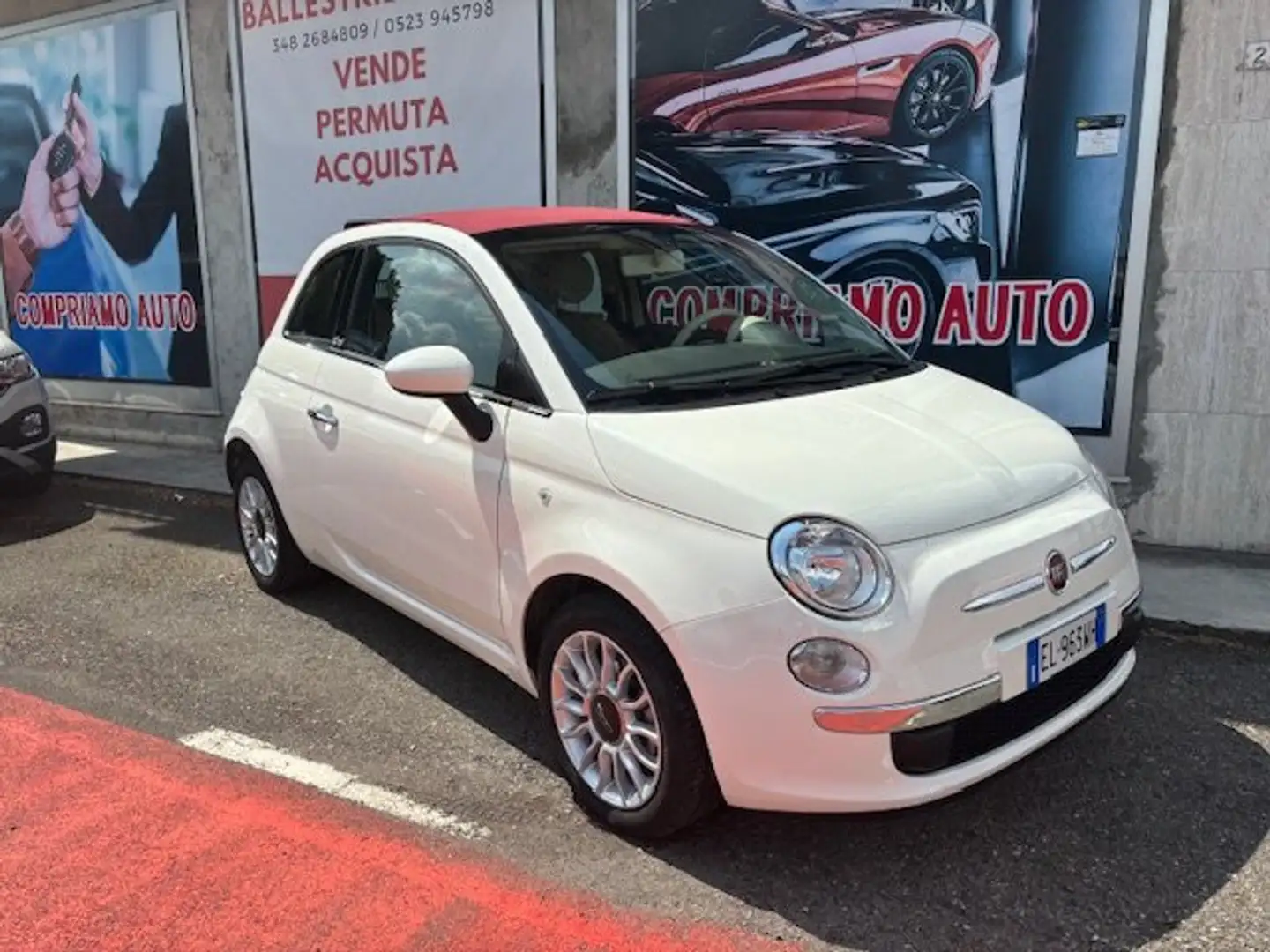 Fiat 500C 500C 1.4 16v Lounge 100cv Bianco - 1