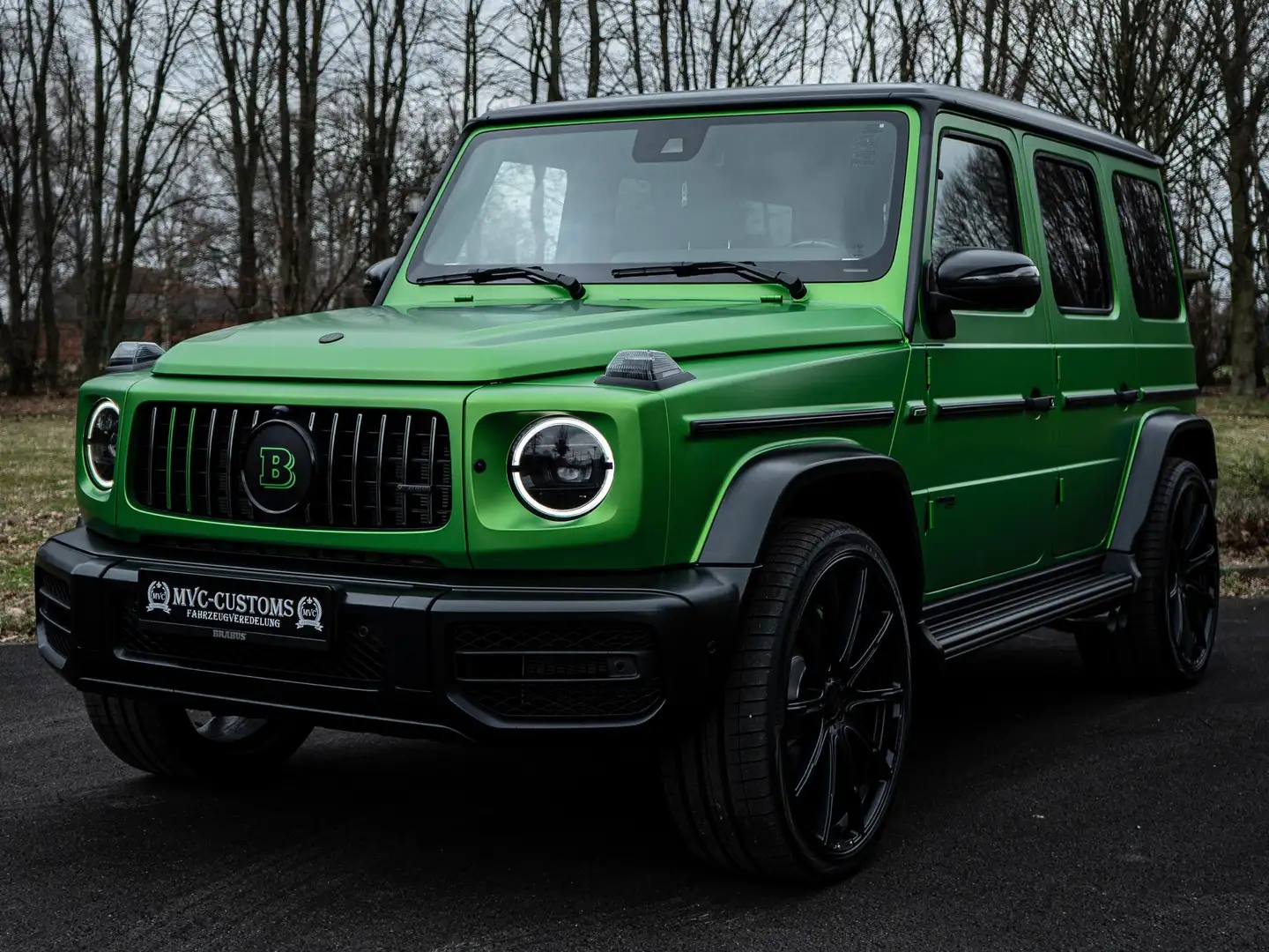 Mercedes-Benz G 63 AMG BRABUS G 700 Night/Coand/LED/Burmester/360 Zielony - 1