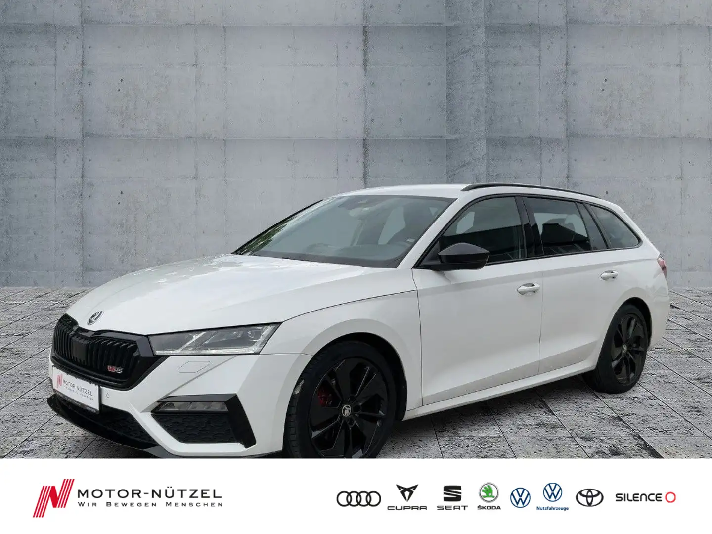 Skoda Octavia Combi RS 2.0 TDI DSG MATRIX+NAVI+ACC+AHK Weiß - 1