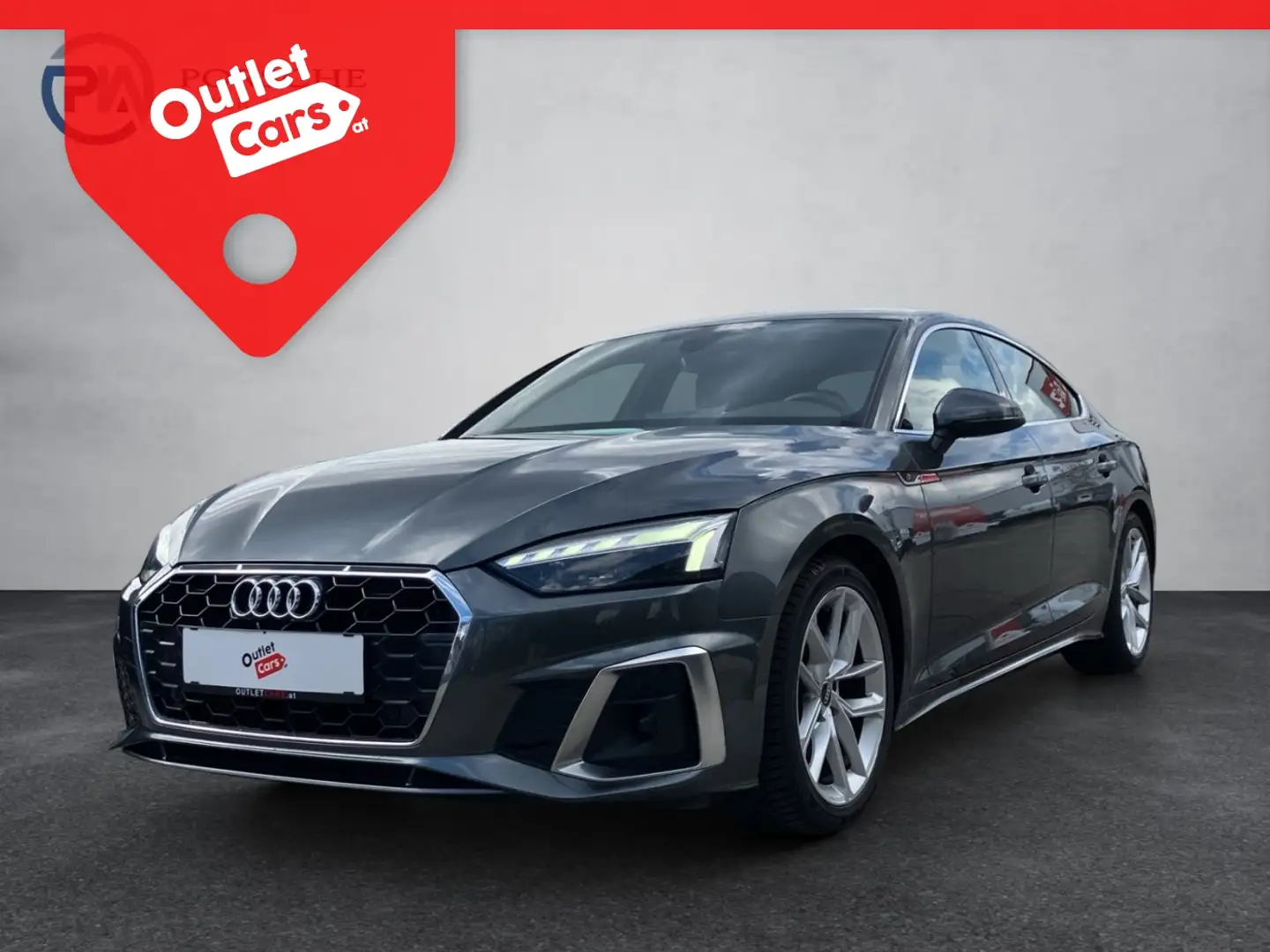Audi A5 SB 35 TDI S-Line Aut. MATRIX+B&O+LEDER+ASSIST Grau - 1